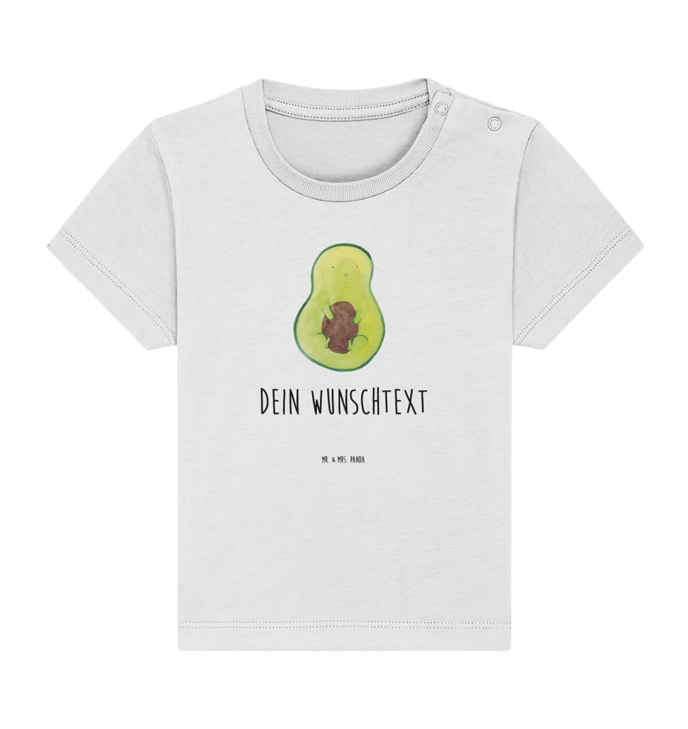 Personalisiertes Baby Shirt Avocado Kern Personalisiertes Baby T-Shirt, Personalisiertes Jungen Baby T-Shirt, Personalisiertes Mädchen Baby T-Shirt, Personalisiertes Shirt, Avocado, Veggie, Vegan, Gesund, Avokado, Avocadokern, Kern, Pflanze, Spruch Leben