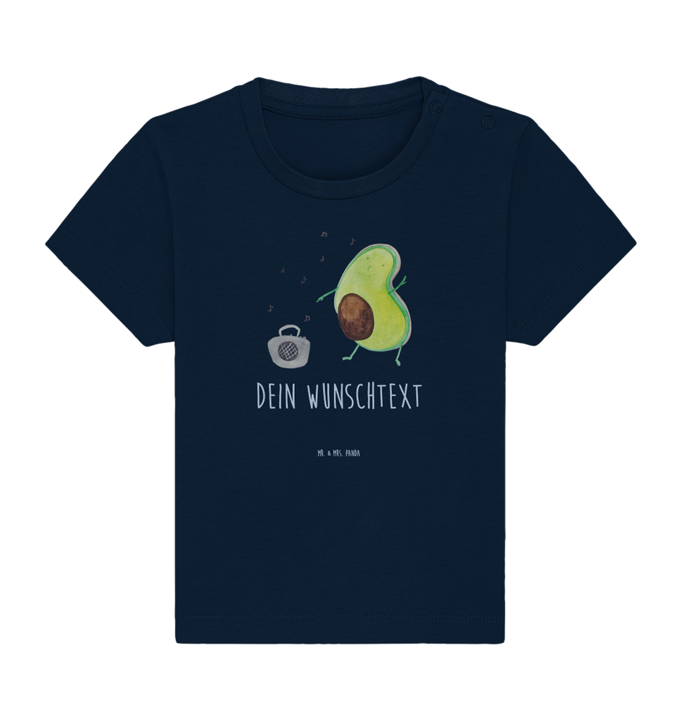 Personalisiertes Baby Shirt Avocado Tanzen Personalisiertes Baby T-Shirt, Personalisiertes Jungen Baby T-Shirt, Personalisiertes Mädchen Baby T-Shirt, Personalisiertes Shirt, Avocado, Veggie, Vegan, Gesund