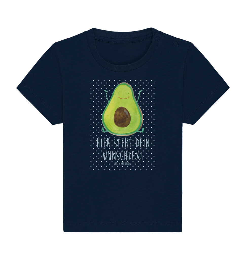 Personalisiertes Baby Shirt Avocado Glücklich Personalisiertes Baby T-Shirt, Personalisiertes Jungen Baby T-Shirt, Personalisiertes Mädchen Baby T-Shirt, Personalisiertes Shirt, Avocado, Veggie, Vegan, Gesund, Chaos