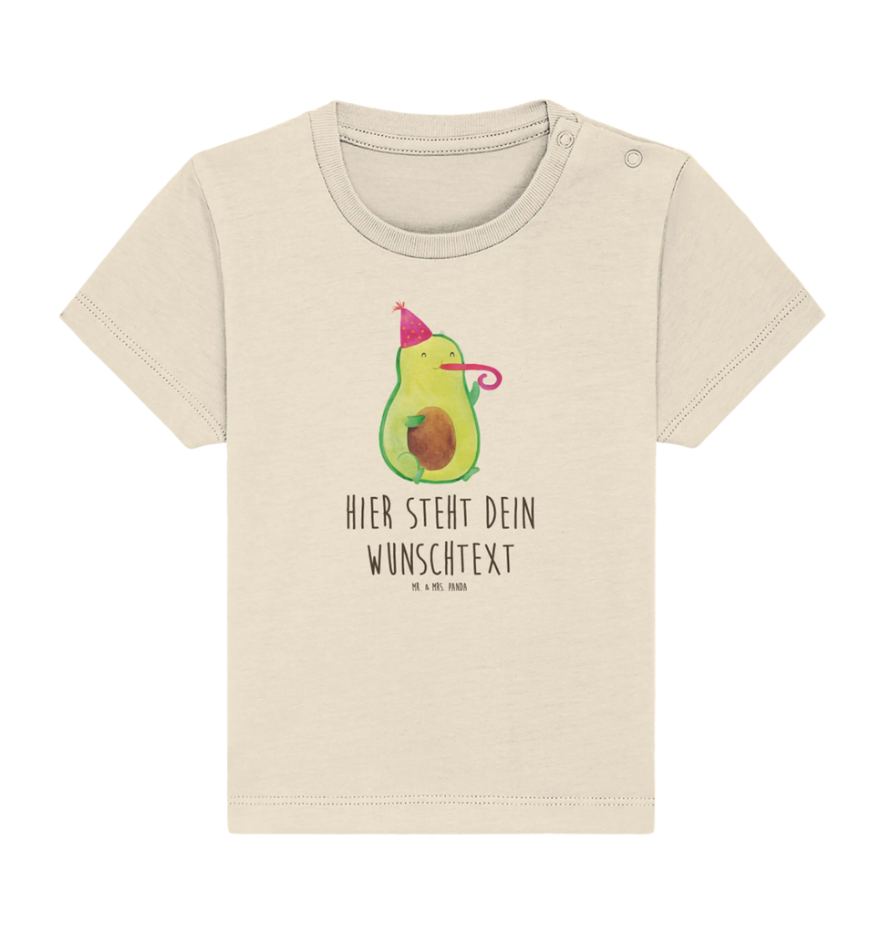 Personalisiertes Baby Shirt Avocado Feier Personalisiertes Baby T-Shirt, Personalisiertes Jungen Baby T-Shirt, Personalisiertes Mädchen Baby T-Shirt, Personalisiertes Shirt, Avocado, Veggie, Vegan, Gesund, Party, Feierlichkeit, Feier, Fete, Geburtstag, Gute Laune, Tröte