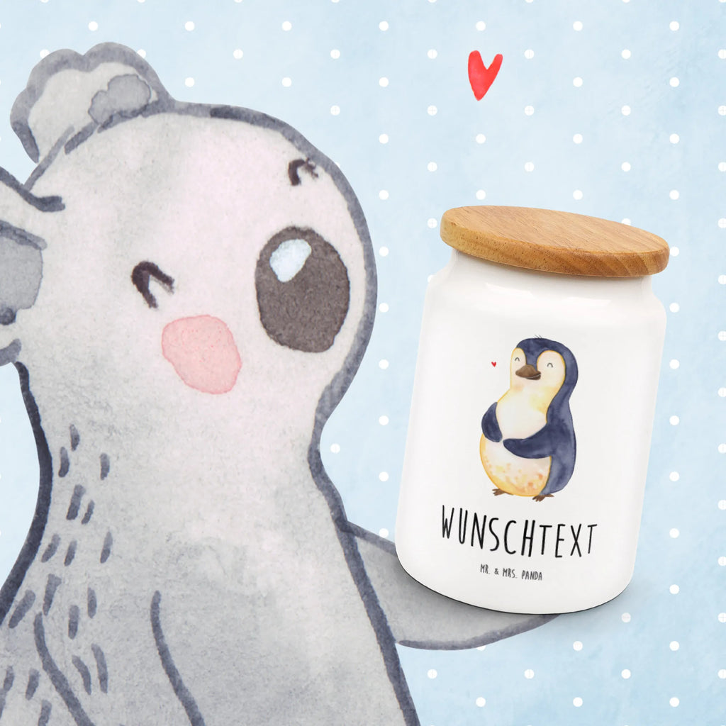 Personalisierte Vorratsdose Pinguin Diät Personalisierte Vorratsdose, Personalisierte Keksdose, Personalisierte Keramikdose, Personalisierte Leckerlidose, Personalisierte Dose, Personalisierter Vorratsbehälter, Personalisierte Aufbewahrungsdose, Pinguin, Pinguine, Diät, Abnehmen, Abspecken, Gewicht, Motivation, Selbstliebe, Körperliebe, Selbstrespekt