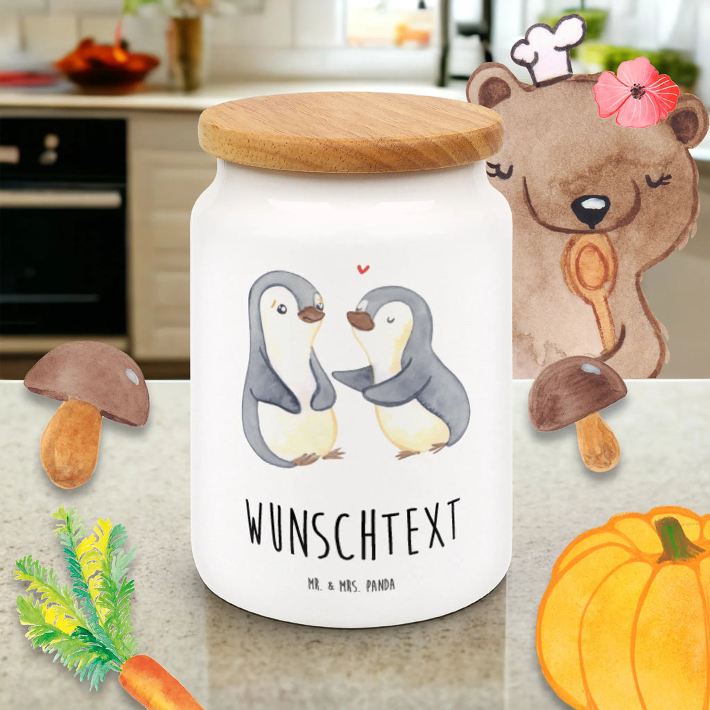 Personalisierte Vorratsdose Pinguine trösten Personalisierte Vorratsdose, Personalisierte Keksdose, Personalisierte Keramikdose, Personalisierte Leckerlidose, Personalisierte Dose, Personalisierter Vorratsbehälter, Personalisierte Aufbewahrungsdose, Liebe, Partner, Freund, Freundin, Ehemann, Ehefrau, Heiraten, Verlobung, Heiratsantrag, Liebesgeschenk, Jahrestag, Hocheitstag, Valentinstag, Geschenk für Frauen, Hochzeitstag, Mitbringsel, Geschenk für Freundin, Geschenk für Partner, Liebesbeweis, für Männer, für Ehemann