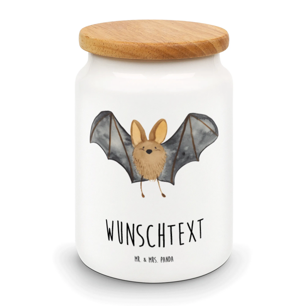 Personalisierte Vorratsdose Fledermaus Flügel Personalisierte Vorratsdose, Personalisierte Keksdose, Personalisierte Keramikdose, Personalisierte Leckerlidose, Personalisierte Dose, Personalisierter Vorratsbehälter, Personalisierte Aufbewahrungsdose, Tiermotive, Gute Laune, lustige Sprüche, Tiere