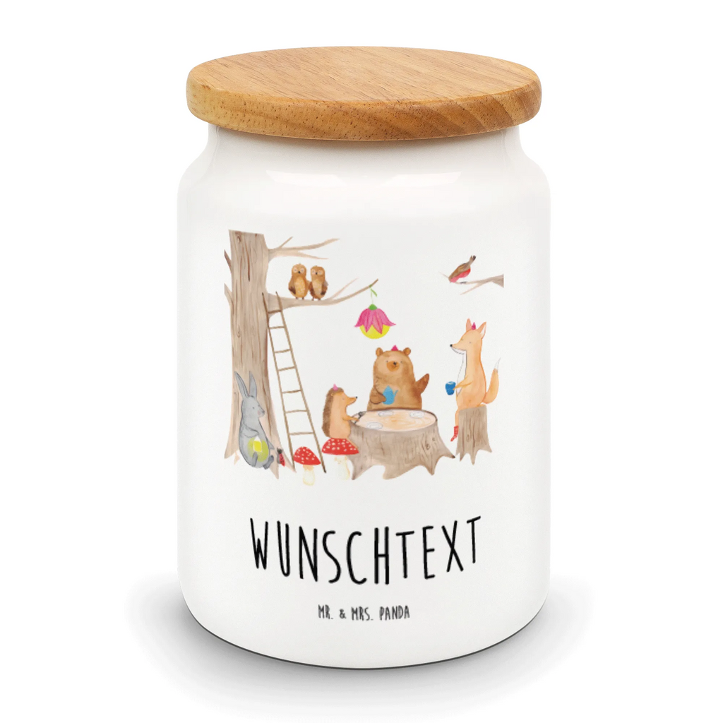 Personalisierte Vorratsdose Waldtiere Picknick Personalisierte Vorratsdose, Personalisierte Keksdose, Personalisierte Keramikdose, Personalisierte Leckerlidose, Personalisierte Dose, Personalisierter Vorratsbehälter, Personalisierte Aufbewahrungsdose, Tiermotive, Gute Laune, lustige Sprüche, Tiere, Waldtiere, Picknick, Wald, Fuchs, Hase, Igel, Maus, Eichhörnchen