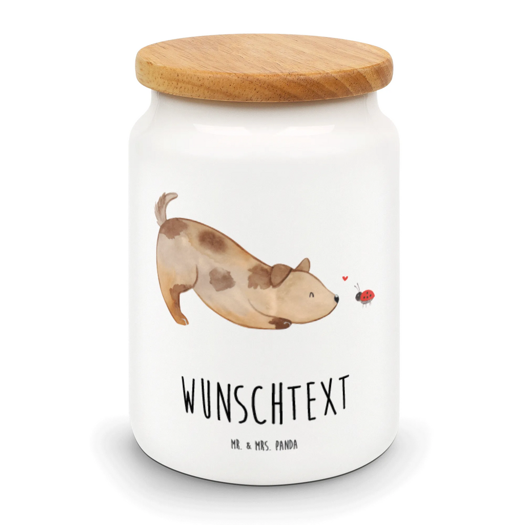 Personalisierte Vorratsdose Hund Marienkäfer Personalisierte Vorratsdose, Personalisierte Keksdose, Personalisierte Keramikdose, Personalisierte Leckerlidose, Personalisierte Dose, Personalisierter Vorratsbehälter, Personalisierte Aufbewahrungsdose, Hund, Hundemotiv, Haustier, Hunderasse, Tierliebhaber, Hundebesitzer, Sprüche, Hunde, Hundespruch, Marienkäfer, Mischling, Mischlinghund