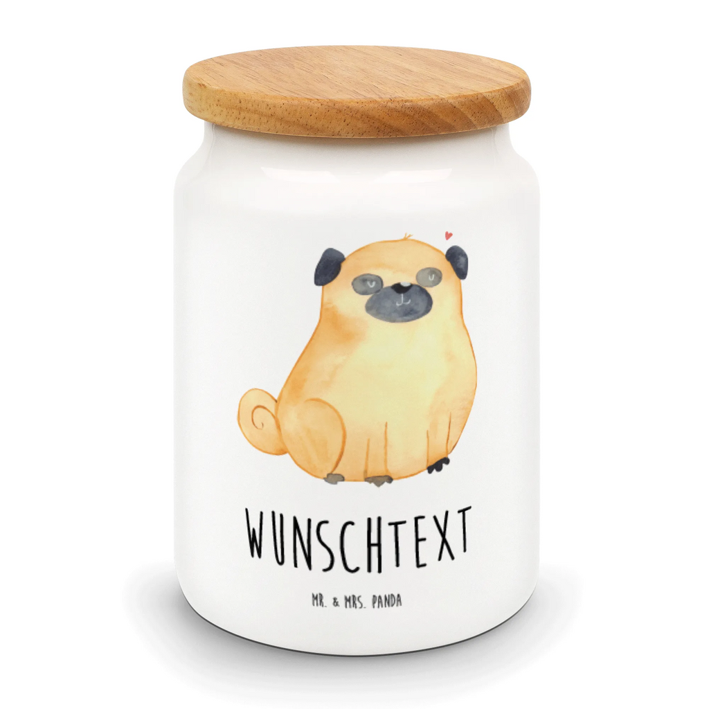 Personalisierte Vorratsdose Mops Personalisierte Vorratsdose, Personalisierte Keksdose, Personalisierte Keramikdose, Personalisierte Leckerlidose, Personalisierte Dose, Personalisierter Vorratsbehälter, Personalisierte Aufbewahrungsdose, Hund, Hundemotiv, Haustier, Hunderasse, Tierliebhaber, Hundebesitzer, Sprüche, Mops, Liebe, Hundeliebe