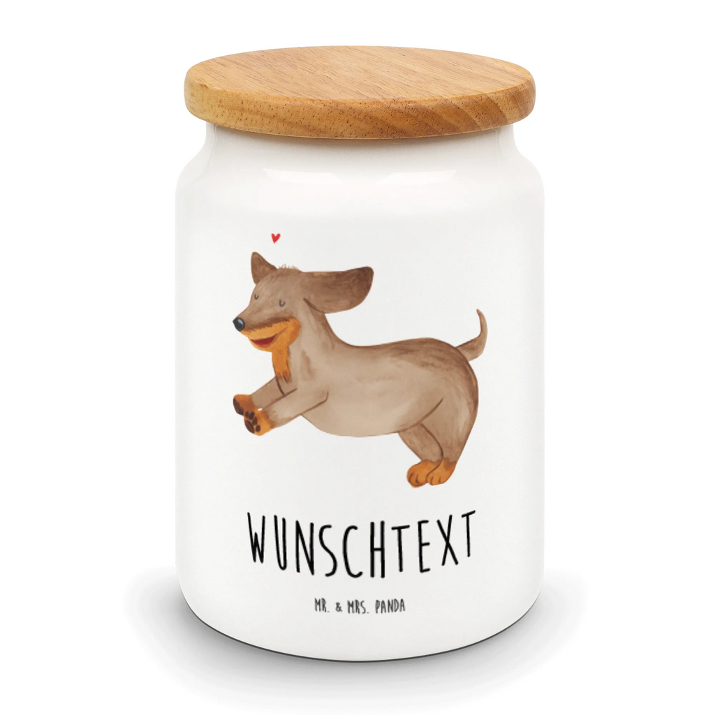 Personalisierte Vorratsdose Hund Dackel fröhlich Personalisierte Vorratsdose, Personalisierte Keksdose, Personalisierte Keramikdose, Personalisierte Leckerlidose, Personalisierte Dose, Personalisierter Vorratsbehälter, Personalisierte Aufbewahrungsdose, Hund, Hundemotiv, Haustier, Hunderasse, Tierliebhaber, Hundebesitzer, Sprüche, Hunde, Dackel, Dachshund, happy dog