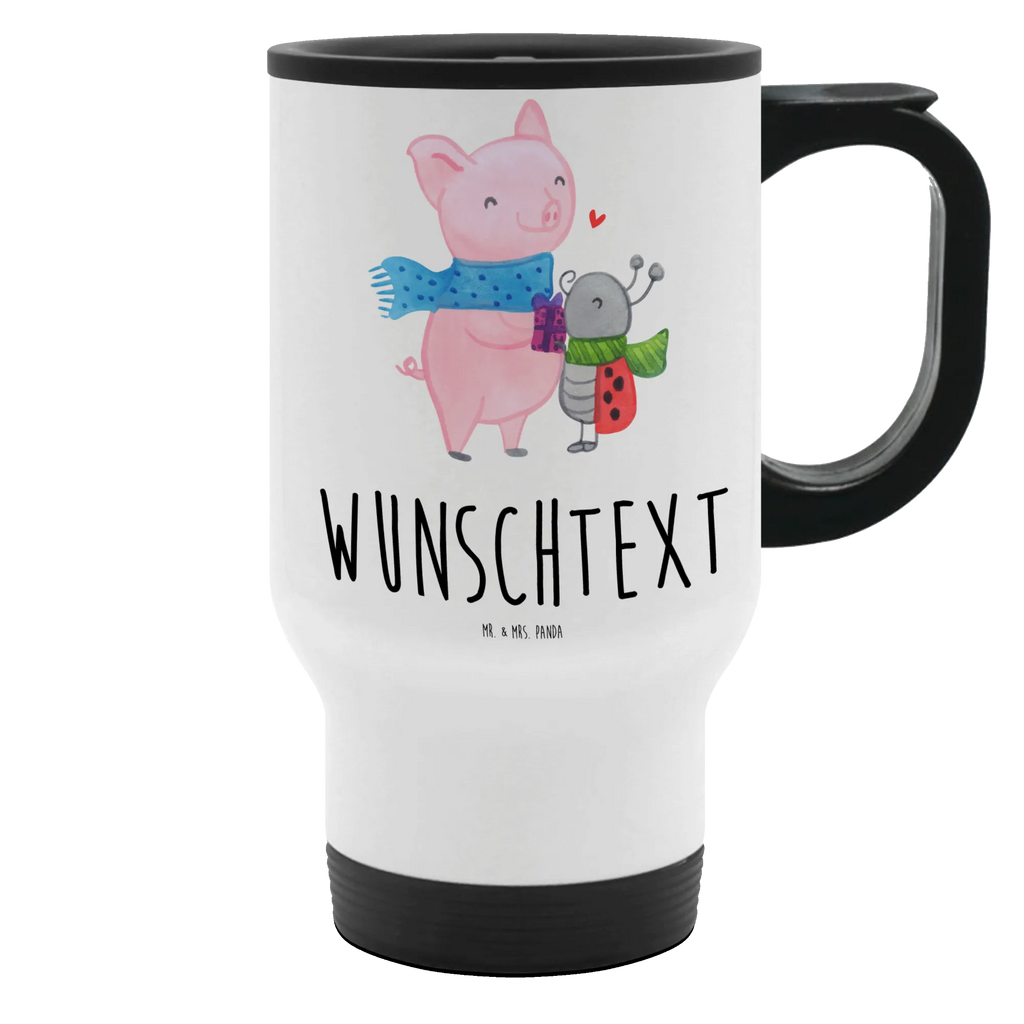 Personalisierter Thermobecher Glühschwein Smörle Personalisierter Thermobecher, Personalisierter To Go Becher, Personalisierte Thermotasse, Personalisierter Kaffeebecher, Personalisierter Isolierbecher, Thermobecher personalisieren, Thermobecher mit Namen, Thermobecher selbst gestalten, Wunschname, Spülmaschinenfest, Bedrucken, Isolierbecher mit Namen, Isolierbecher selbst gestalten, Thermotasse personalisieren, Thermotasse mit Namen, Winter, Weihnachten, Weihnachtsdeko, Nikolaus, Advent, Heiligabend, Wintermotiv, Handgezeichnetes Glühschwein, Kreatives Glühschwein Design, Winterlicher Glühwein Spruch, Glühwein Liebhaber Geschenk, Herzliches Marienkäfer Motiv, Marienkäfer in Winterkleidung, Glühwein ist köstlich Spruch, Smörle der stolze Marienkäfer, Süßer Marienkäfer gibt Geschenk, Romantische Geschenkidee Glühwein