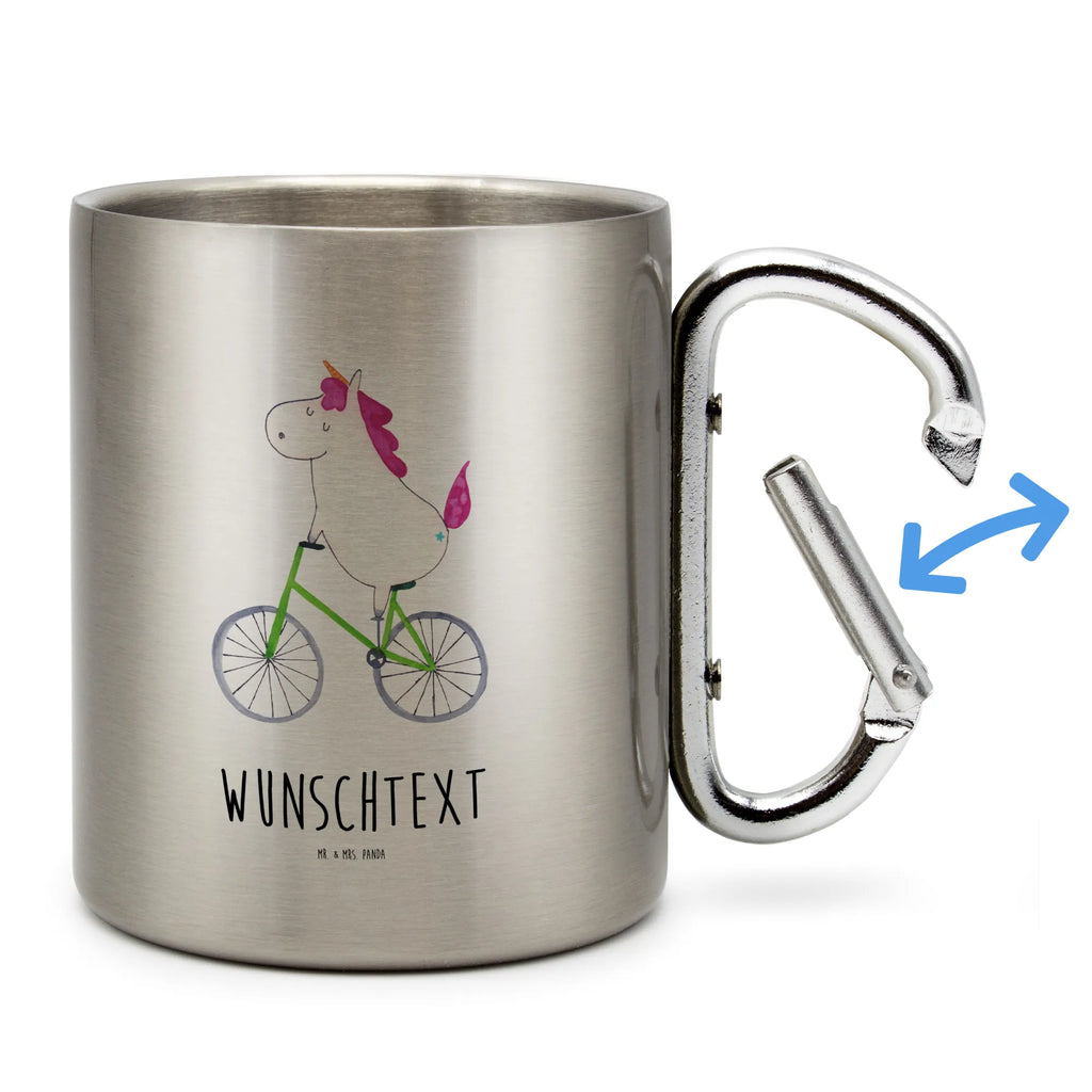 Personalisierter Edelstahlbecher Einhorn Radfahrer Personalisierte Edelstahltasse, Personalisierter Edelstahlbecher, Personalisierter Outdoor Becher, Personalisierte Outdoor Tasse, Einhorn, Einhörner, Einhorn Deko, Pegasus, Unicorn, Radfahren, Radfahrer, Rad, Bike, Feenstaub, Konfetti, Luxusproblem, Kummer, Liebeskummer