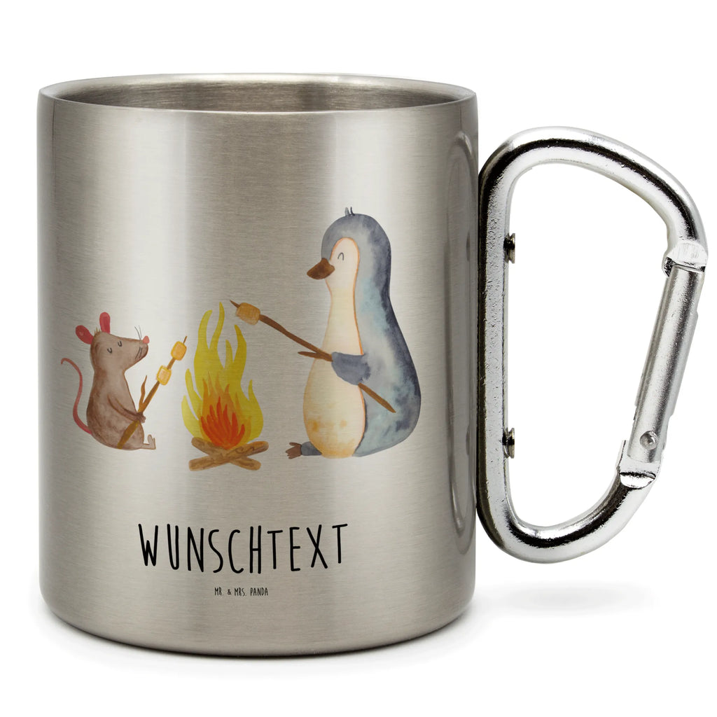 Personalisierter Edelstahlbecher Pinguin Lagerfeuer Personalisierte Edelstahltasse, Personalisierter Edelstahlbecher, Personalisierter Outdoor Becher, Personalisierte Outdoor Tasse, Pinguin, Maus, Pinguine, Lagerfeuer, Leben, Arbeit, Job, Motivation, Büro, Büroalltag, Lebensspruch, Lebensmotivation, Neustart, Liebe, grillen, Feuer, Marshmallows