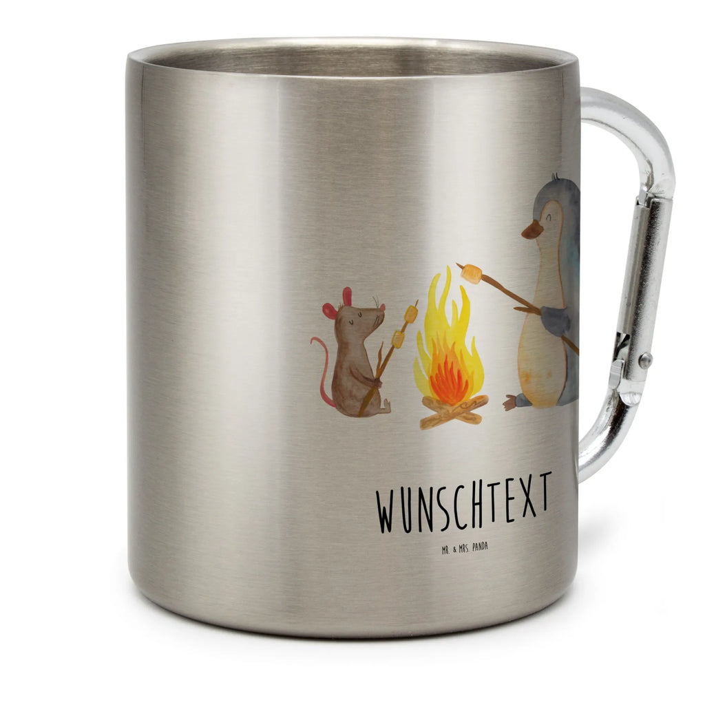 Personalisierter Edelstahlbecher Pinguin Lagerfeuer Personalisierte Edelstahltasse, Personalisierter Edelstahlbecher, Personalisierter Outdoor Becher, Personalisierte Outdoor Tasse, Pinguin, Maus, Pinguine, Lagerfeuer, Leben, Arbeit, Job, Motivation, Büro, Büroalltag, Lebensspruch, Lebensmotivation, Neustart, Liebe, grillen, Feuer, Marshmallows