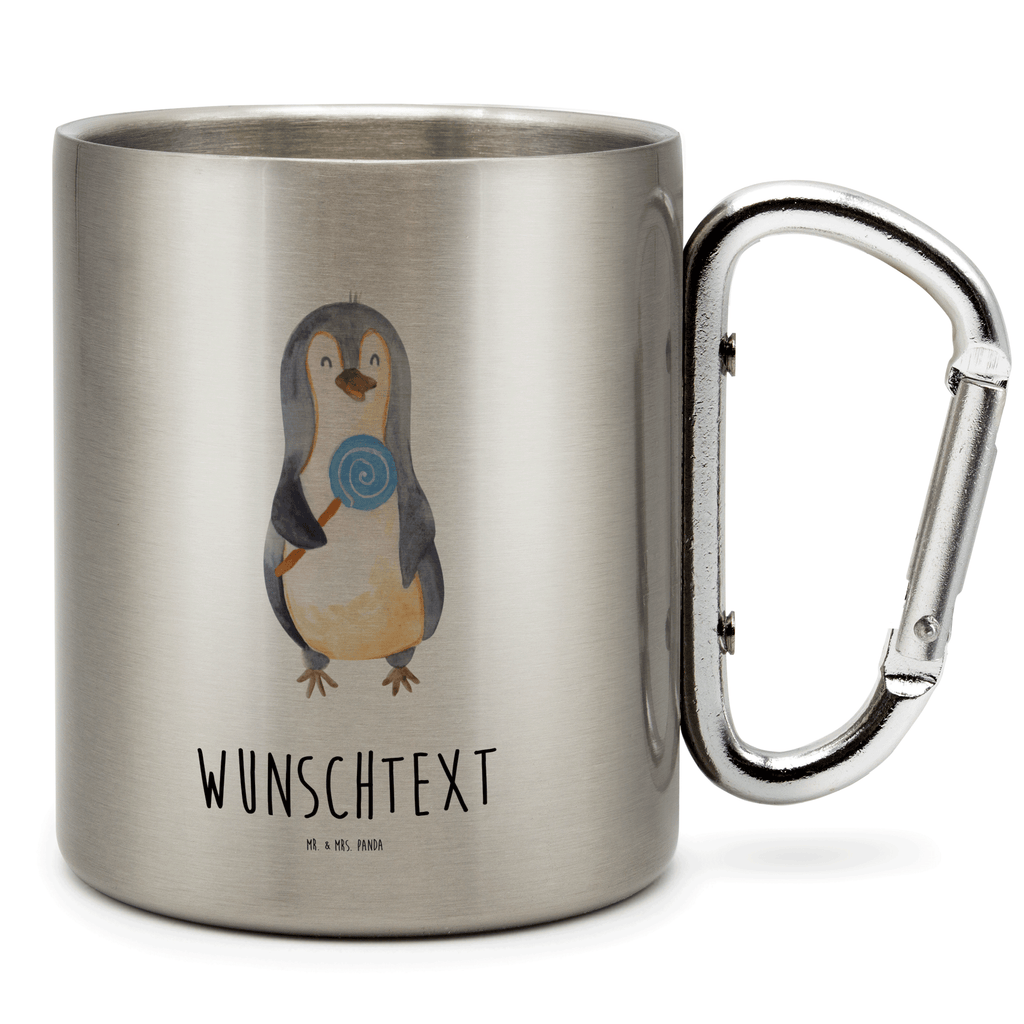 Personalisierter Edelstahlbecher Pinguin Lolli Personalisierte Edelstahltasse, Personalisierter Edelstahlbecher, Personalisierter Outdoor Becher, Personalisierte Outdoor Tasse, Pinguin, Pinguine, Lolli, Süßigkeiten, Blödsinn, Spruch, Rebell, Gauner, Ganove, Rabauke