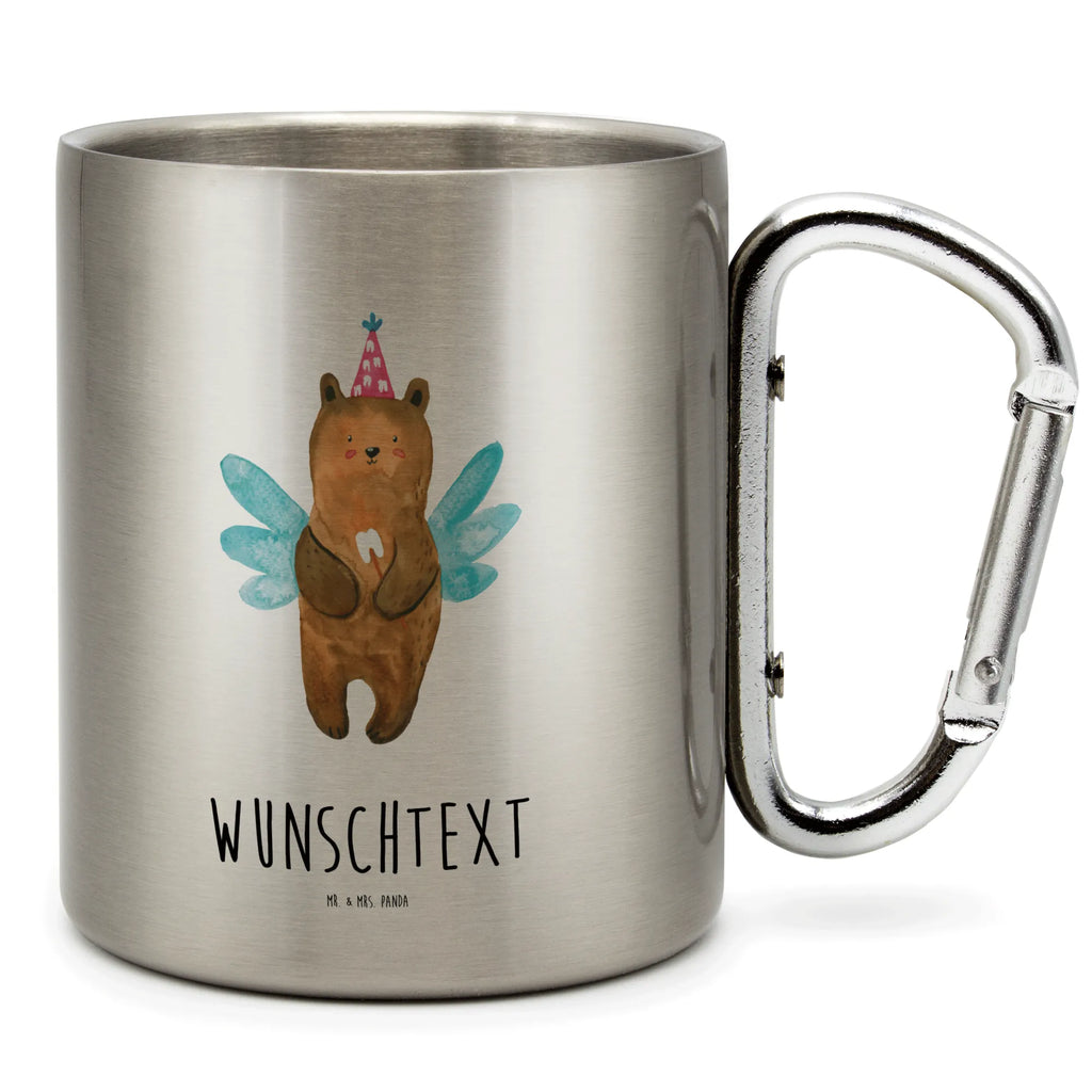 Personalisierter Edelstahlbecher Zahnfee Bär Personalisierte Edelstahltasse, Personalisierter Edelstahlbecher, Personalisierter Outdoor Becher, Personalisierte Outdoor Tasse, Bär, Teddy, Teddybär, Zahnfee, Fee, Milchzahn, Erster Zahn