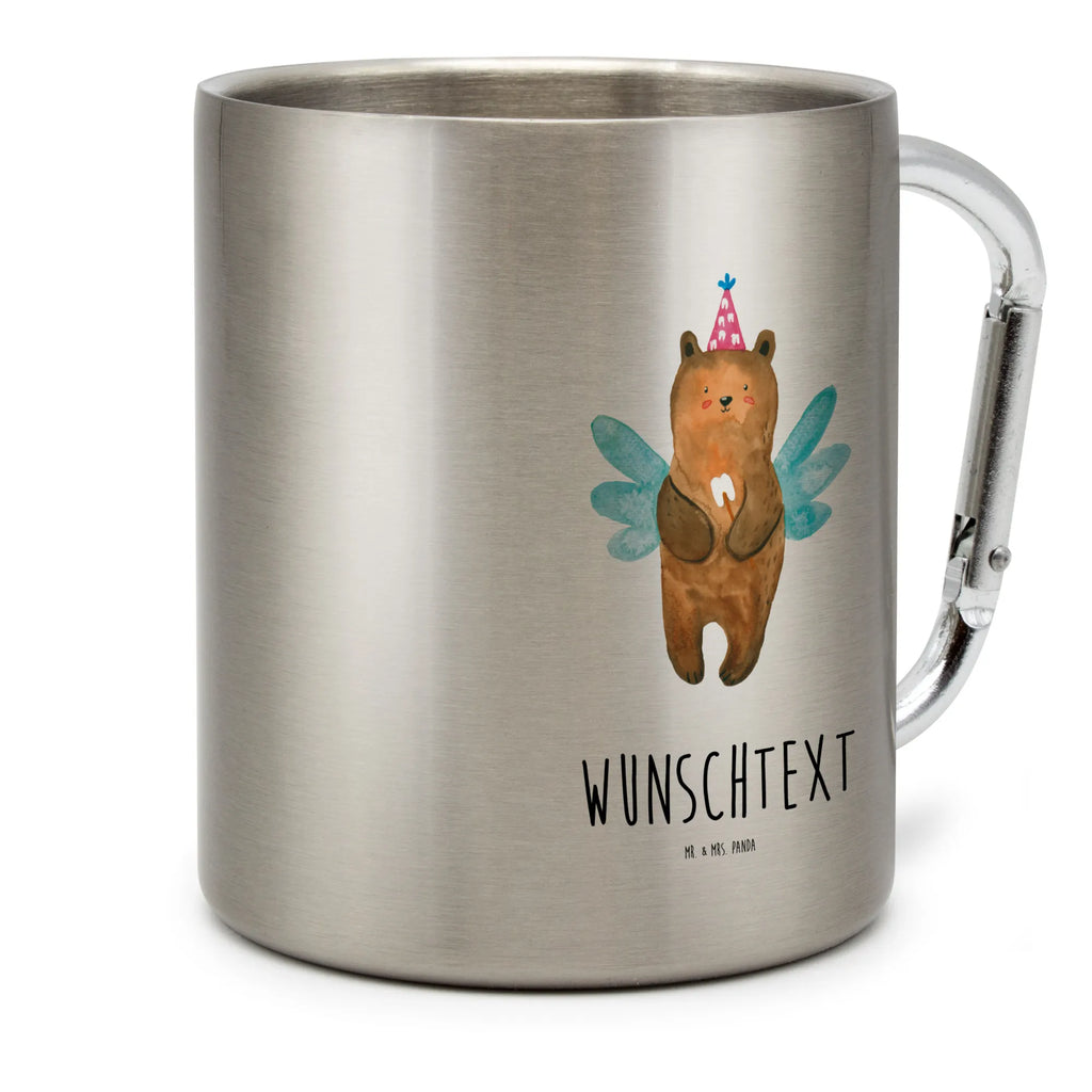 Personalisierter Edelstahlbecher Zahnfee Bär Personalisierte Edelstahltasse, Personalisierter Edelstahlbecher, Personalisierter Outdoor Becher, Personalisierte Outdoor Tasse, Bär, Teddy, Teddybär, Zahnfee, Fee, Milchzahn, Erster Zahn