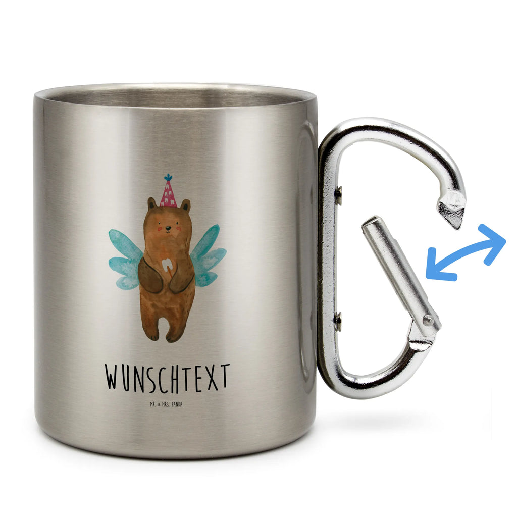 Personalisierter Edelstahlbecher Zahnfee Bär Personalisierte Edelstahltasse, Personalisierter Edelstahlbecher, Personalisierter Outdoor Becher, Personalisierte Outdoor Tasse, Bär, Teddy, Teddybär, Zahnfee, Fee, Milchzahn, Erster Zahn