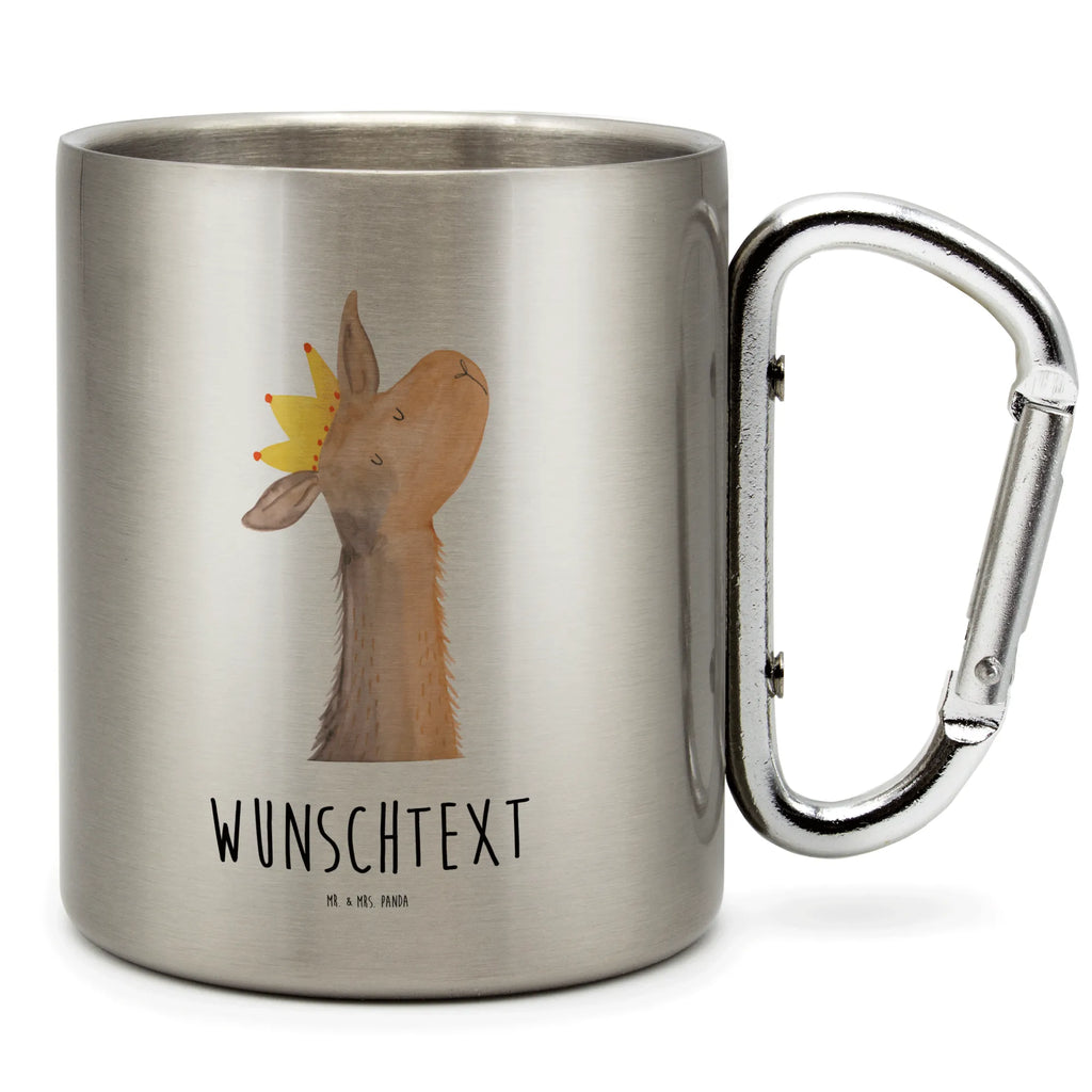 Personalisierter Edelstahlbecher Lamakopf König Personalisierte Edelstahltasse, Personalisierter Edelstahlbecher, Personalisierter Outdoor Becher, Personalisierte Outdoor Tasse, Lama, Alpaka, Lamas, König, Königin, Freundin, Mama, Papa, Büro Kollege, Kollegin, Chef, Vorgesetzter, Abi, Abitur