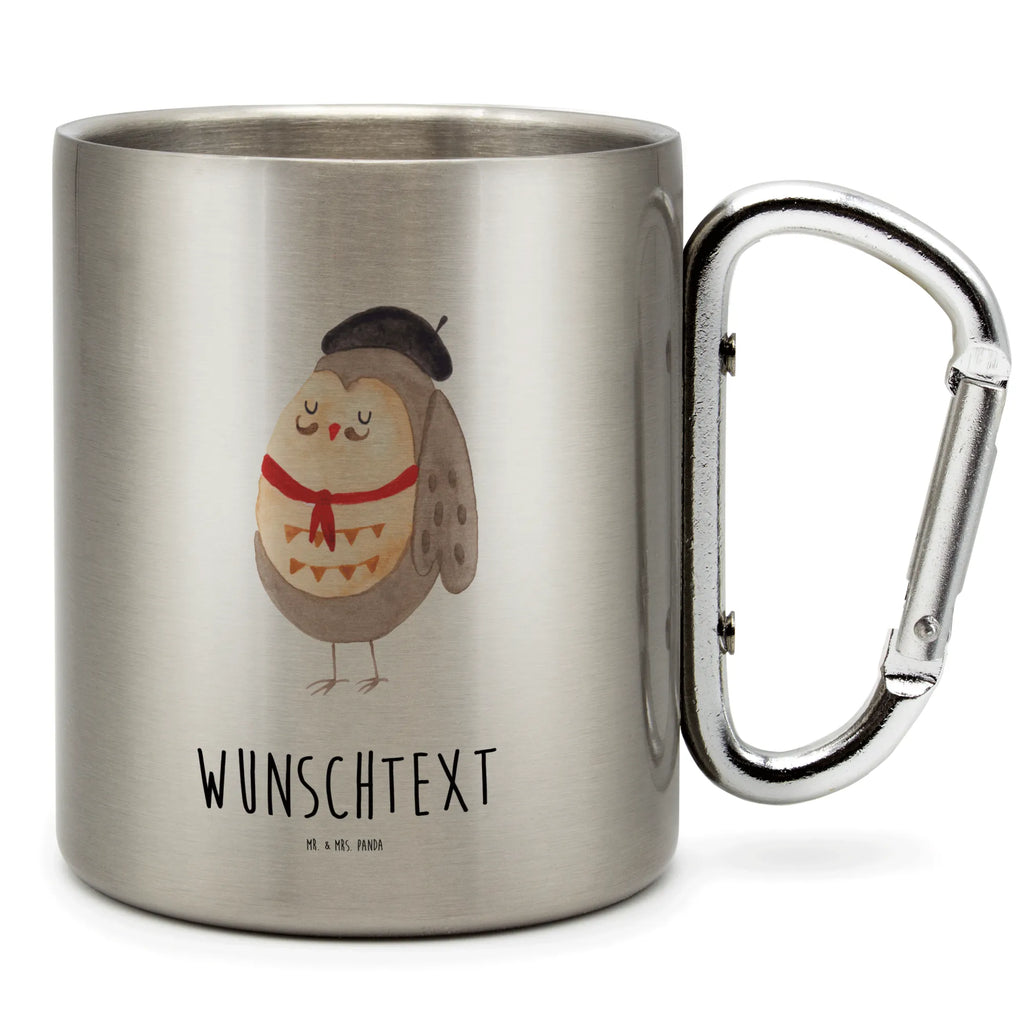 Personalisierter Edelstahlbecher Eule Französisch Personalisierte Edelstahltasse, Personalisierter Edelstahlbecher, Personalisierter Outdoor Becher, Personalisierte Outdoor Tasse, Eule, Eulen, Eule Deko, Owl, hibou, La vie est belle, das Leben ist schön, Spruch schön, Spruch Französisch, Frankreich