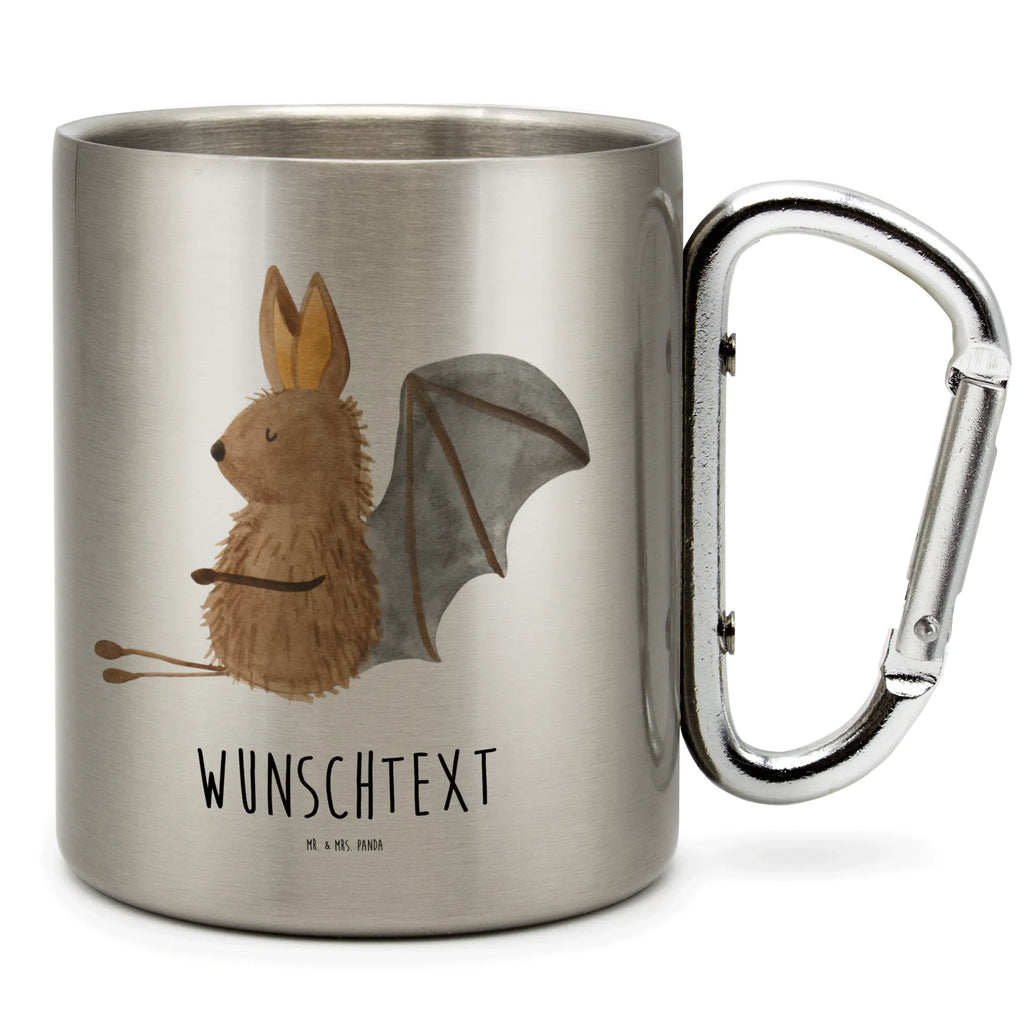 Personalisierter Edelstahlbecher Fledermaus sitzend Personalisierte Edelstahltasse, Personalisierter Edelstahlbecher, Personalisierter Outdoor Becher, Personalisierte Outdoor Tasse, Tiermotive, Gute Laune, lustige Sprüche, Tiere, Fledermaus, Fledermäuse, Motivation, entspannen