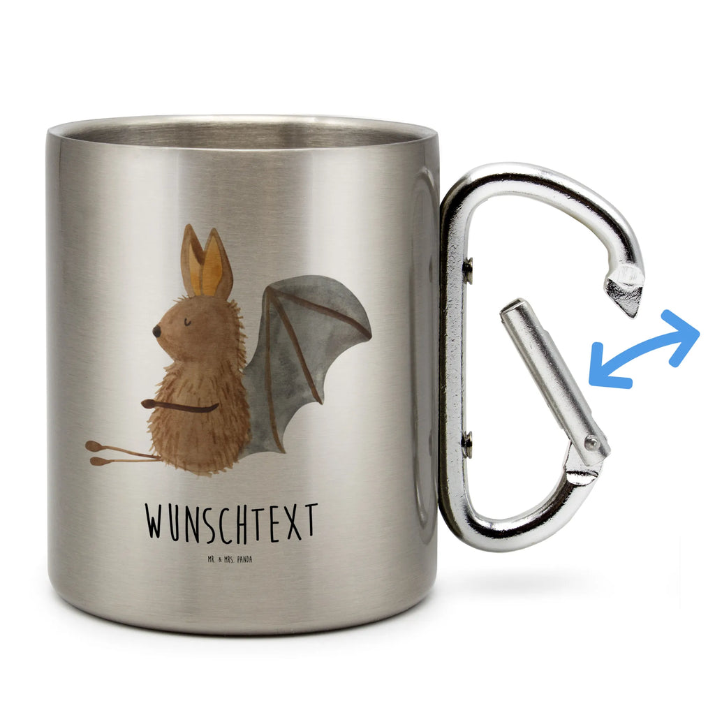 Personalisierter Edelstahlbecher Fledermaus sitzend Personalisierte Edelstahltasse, Personalisierter Edelstahlbecher, Personalisierter Outdoor Becher, Personalisierte Outdoor Tasse, Tiermotive, Gute Laune, lustige Sprüche, Tiere, Fledermaus, Fledermäuse, Motivation, entspannen