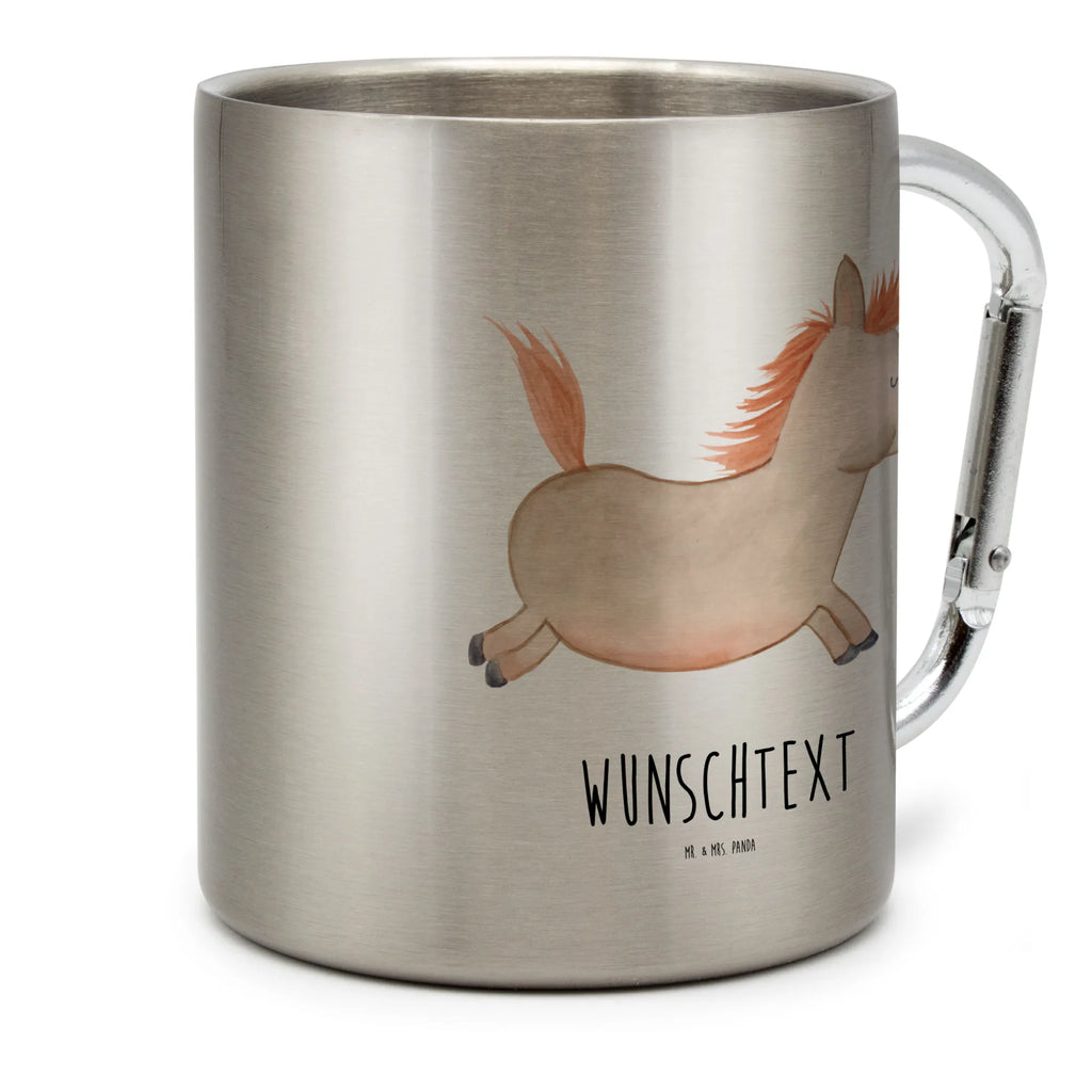 Personalisierter Edelstahlbecher Pferd springt Personalisierte Edelstahltasse, Personalisierter Edelstahlbecher, Personalisierter Outdoor Becher, Personalisierte Outdoor Tasse, Bauernhof, Hoftiere, Landwirt, Landwirtin, Pferd, Pony, Pferde, Stall, Pferdestall, ausreiten, reiten, Pferdebesitzer