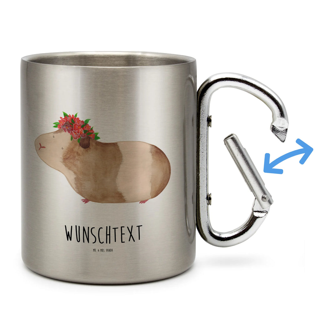 Personalisierter Edelstahlbecher Meerschweinchen weise Personalisierte Edelstahltasse, Personalisierter Edelstahlbecher, Personalisierter Outdoor Becher, Personalisierte Outdoor Tasse, Tiermotive, Gute Laune, lustige Sprüche, Tiere, Meerschweinchen, Meerie, Meeries, Wunder, Blumenkind, Realität, Spruch, Weisheit, Motivation, Wunderland