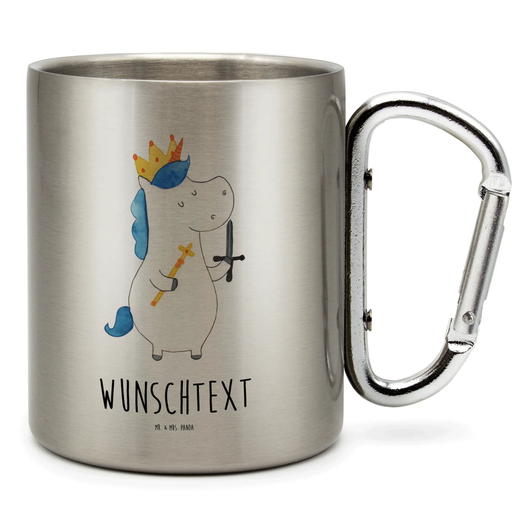 Personalisierter Edelstahlbecher Einhorn König mit Schwert Personalisierte Edelstahltasse, Personalisierter Edelstahlbecher, Personalisierter Outdoor Becher, Personalisierte Outdoor Tasse, Einhorn, Einhörner, Einhorn Deko, Pegasus, Unicorn, König, Ritter, Mittelalter