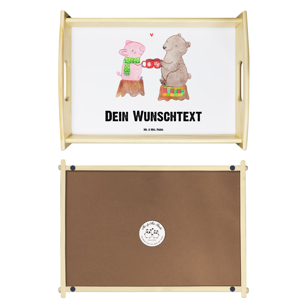 Personalisiertes Serviertablett Glühschwein Sause Personalisiertes Serviertablett, Personalisiertes Tablett, Personalisiertes Holztablett, Personalisiertes Küchentablett, Personalisiertes Dekotablett, Personalisiertes Frühstückstablett, Serviertablett mit Namen, Tablett mit Namen, Winter, Weihnachten, Weihnachtsdeko, Nikolaus, Advent, Heiligabend, Wintermotiv, Prost, Alles Gute, Weihnachtszeit, Schwein, Bär