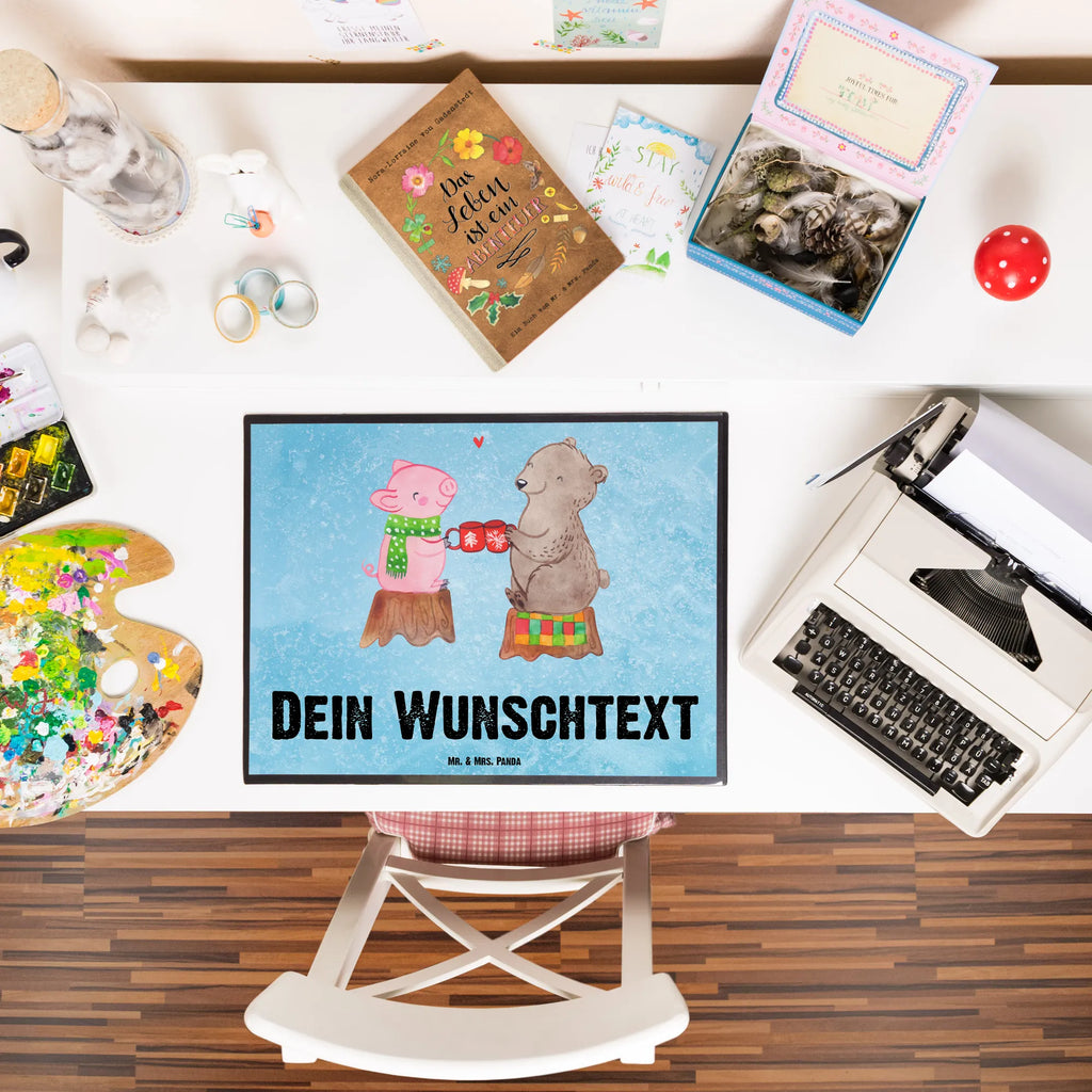 Personalisierte Schreibtischunterlage Glühschwein Sause Personalisierte Schreibunterlage, Personalisierte Schreibtischauflage, Personalisierte Schreibtisch Unterlagen, Schreibunterlage mit Namen, Schreibtischauflage mit Namen, Schreibtisch Unterlagen mit Namen, Selbst gestalten, Namensaufdruck, Namenspersonalisierung, Winter, Weihnachten, Weihnachtsdeko, Nikolaus, Advent, Heiligabend, Wintermotiv, Prost, Alles Gute, Weihnachtszeit, Schwein, Bär