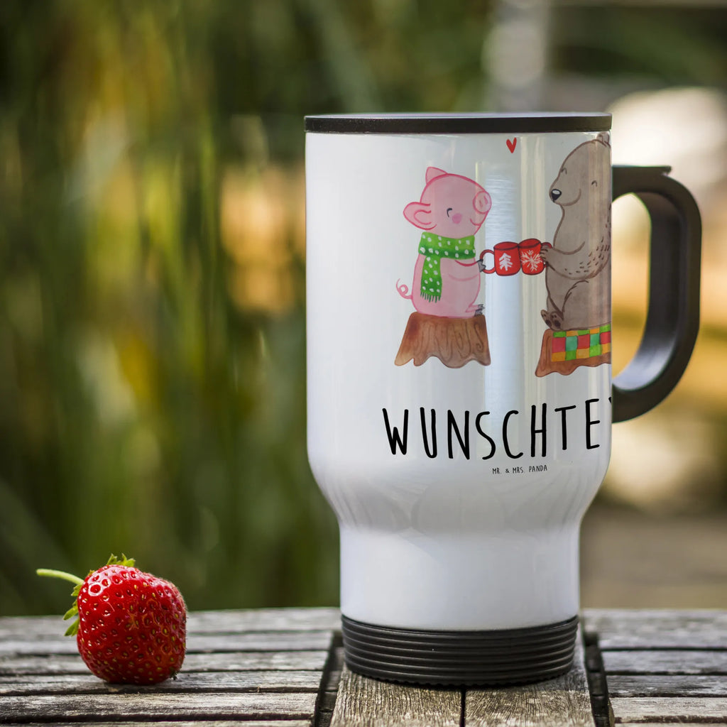 Personalisierter Thermobecher Glühschwein Sause Personalisierter Thermobecher, Personalisierter To Go Becher, Personalisierte Thermotasse, Personalisierter Kaffeebecher, Personalisierter Isolierbecher, Thermobecher personalisieren, Thermobecher mit Namen, Thermobecher selbst gestalten, Wunschname, Spülmaschinenfest, Bedrucken, Isolierbecher mit Namen, Isolierbecher selbst gestalten, Thermotasse personalisieren, Thermotasse mit Namen, Winter, Weihnachten, Weihnachtsdeko, Nikolaus, Advent, Heiligabend, Wintermotiv, Prost, Alles Gute, Weihnachtszeit, Schwein, Bär