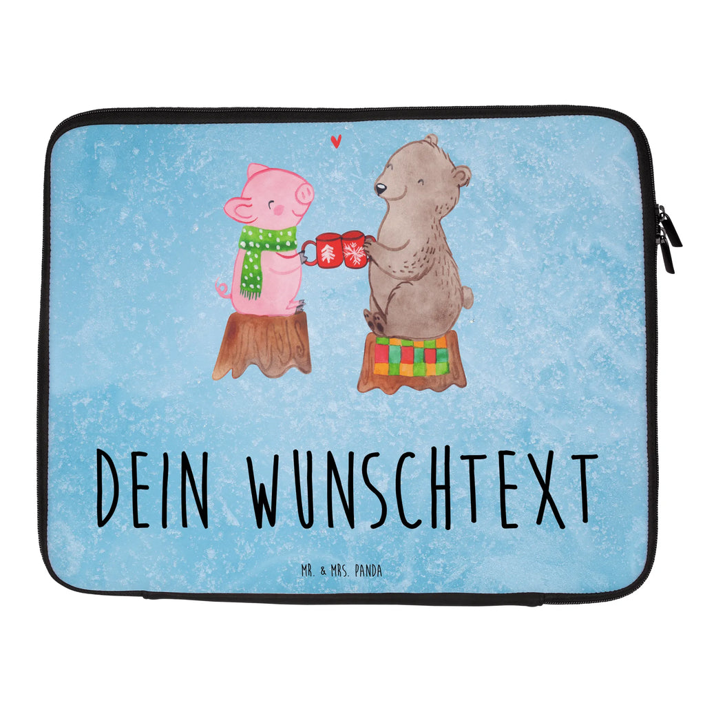 Personalisierte Notebook Tasche Glühschwein Sause Personalisierte Notebook Tasche, Personalisierte Notebooktasche, Personalisierte Computertasche, Personalisierte Notebook-Reisehülle, Personalisierte Laptop Hülle, Personalisierte Laptop Tasche, Notebook Tasche personalisiert, Notebook Tasche mit Namen, Notebook Tasche bedrucken, Winter, Weihnachten, Weihnachtsdeko, Nikolaus, Advent, Heiligabend, Wintermotiv, Prost, Alles Gute, Weihnachtszeit, Schwein, Bär