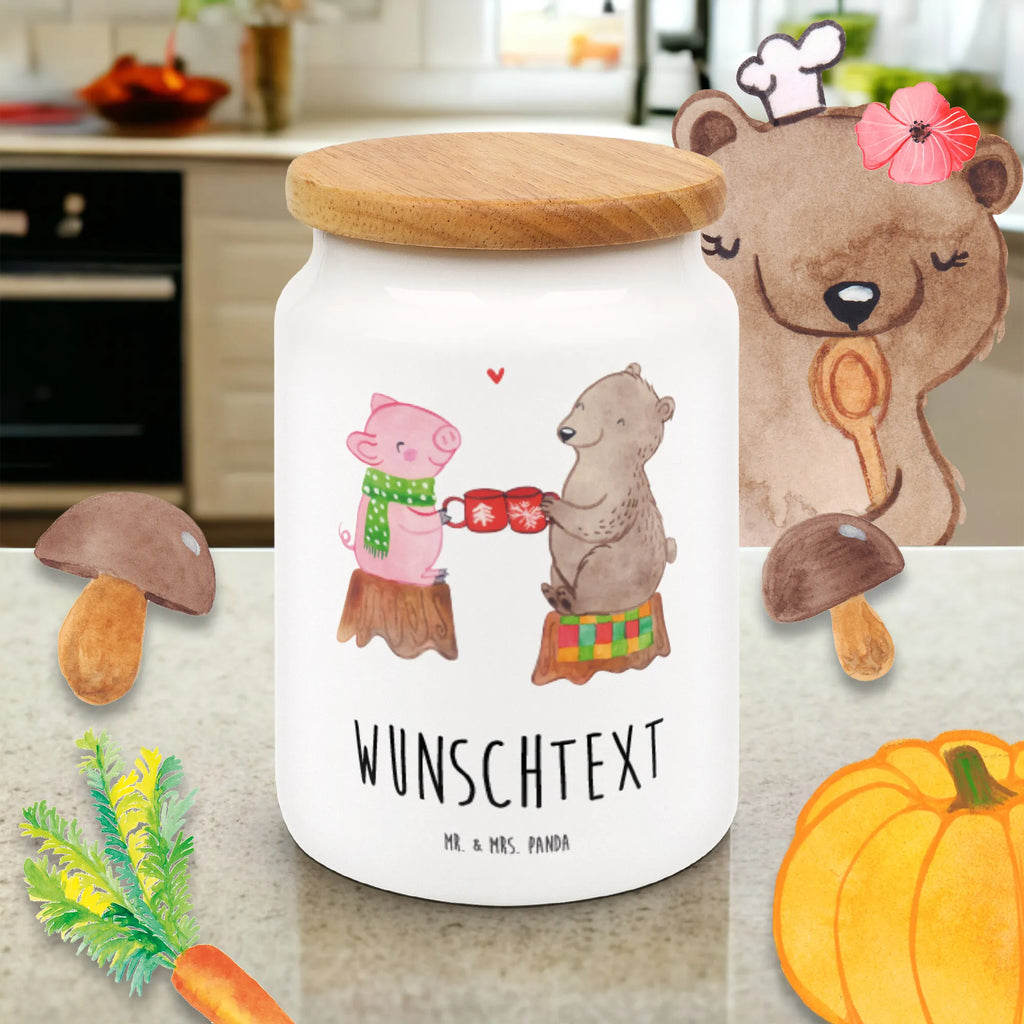 Personalisierte Vorratsdose Glühschwein Sause Personalisierte Vorratsdose, Personalisierte Keksdose, Personalisierte Keramikdose, Personalisierte Leckerlidose, Personalisierte Dose, Personalisierter Vorratsbehälter, Personalisierte Aufbewahrungsdose, Winter, Weihnachten, Weihnachtsdeko, Nikolaus, Advent, Heiligabend, Wintermotiv, Prost, Alles Gute, Weihnachtszeit, Schwein, Bär