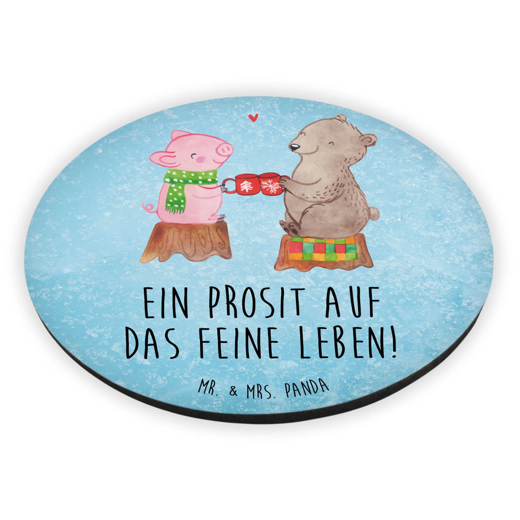 Rund Magnet Glühschwein Sause Kühlschrankmagnet, Pinnwandmagnet, Souvenir Magnet, Motivmagnete, Dekomagnet, Whiteboard Magnet, Notiz Magnet, Kühlschrank Dekoration, Winter, Weihnachten, Weihnachtsdeko, Nikolaus, Advent, Heiligabend, Wintermotiv, Prost, Alles Gute, Weihnachtszeit, Schwein, Bär