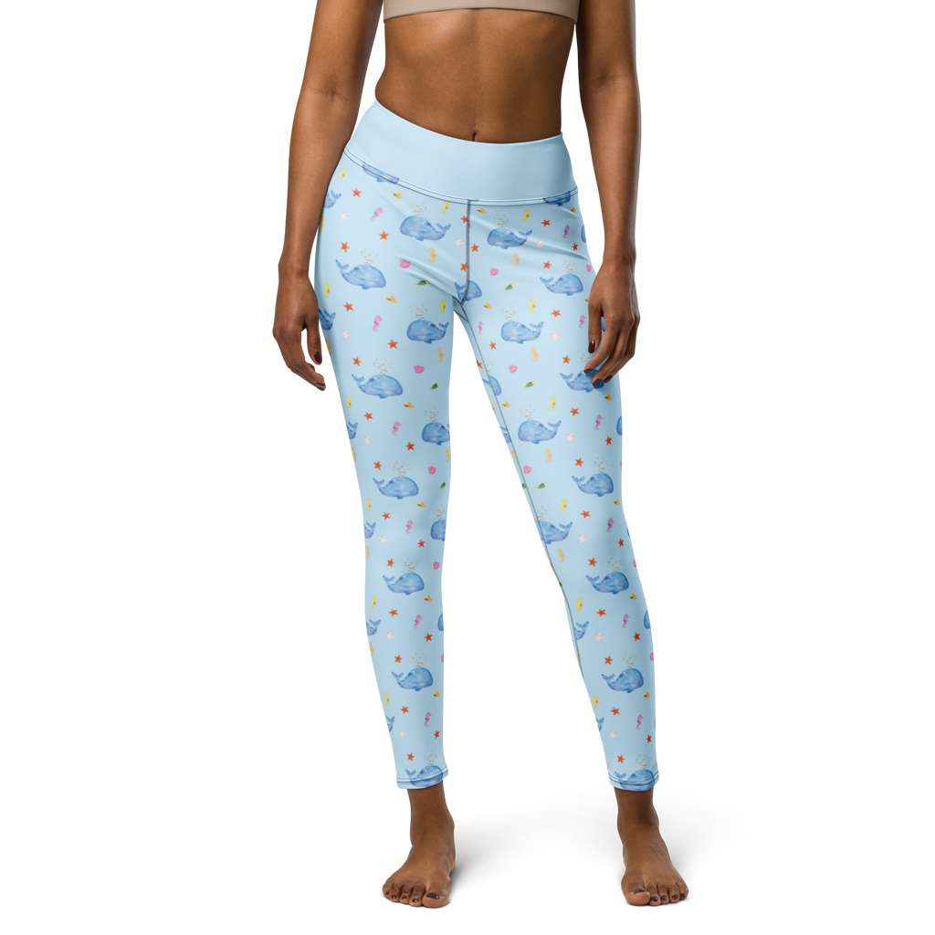 Yogahose Wal Konfetti Muster Yogapants, Yogaleggings, Yogaleggins, Yogahose Damen, Yogahose, Frauen, Yogahose Mädchen, Yogahose Kinder, Yogahose Herren, Yogahose Männer, Meerestiere, Meer, Urlaub, Wal, Konfetti, Wale, Motivation, Neuanfang, Trennung, Diät, Abnehmen, Neustart, Lebensabschnitt, Geburtstag