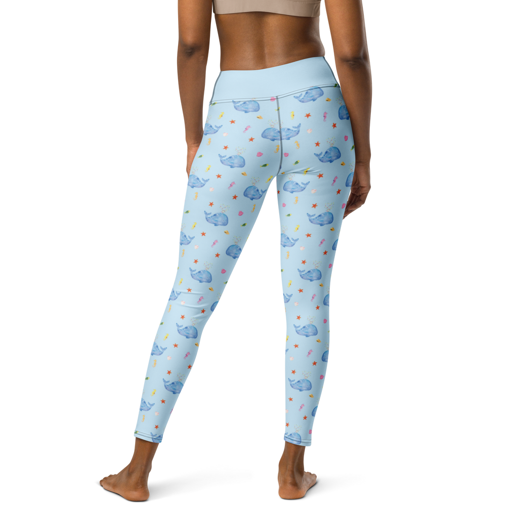 Yogahose Wal Konfetti Muster Yogapants, Yogaleggings, Yogaleggins, Yogahose Damen, Yogahose, Frauen, Yogahose Mädchen, Yogahose Kinder, Yogahose Herren, Yogahose Männer, Meerestiere, Meer, Urlaub, Wal, Konfetti, Wale, Motivation, Neuanfang, Trennung, Diät, Abnehmen, Neustart, Lebensabschnitt, Geburtstag