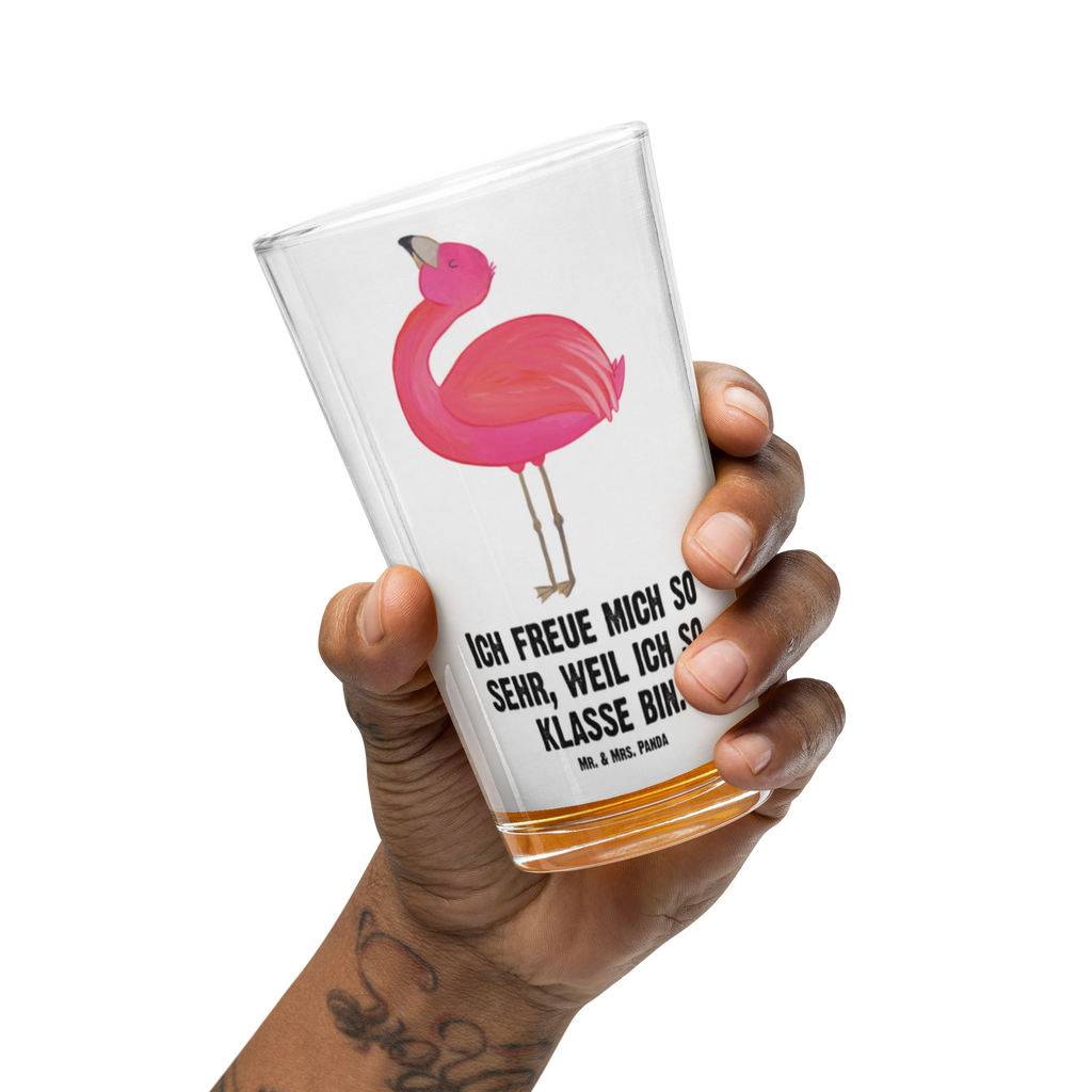 Premium Trinkglas Flamingo stolz Trinkglas, Glas, Pint Glas, Bierglas, Cocktail Glas, Wasserglas, Flamingo, stolz, Freude, Selbstliebe, Selbstakzeptanz, Freundin, beste Freundin, Tochter, Mama, Schwester