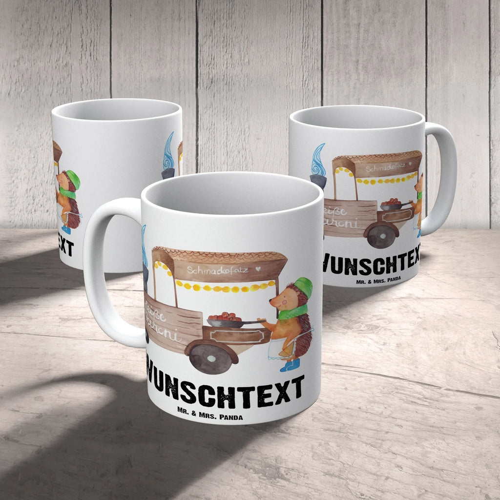 Personalisierte Tasse Igel Maronen Personalisierte Tasse, Namenstasse, Wunschname, Personalisiert, Tasse, Namen, Drucken, Tasse mit Namen, Winter, Weihnachten, Weihnachtsdeko, Nikolaus, Advent, Heiligabend, Wintermotiv, Maronen, Weihnachtsmarkt, Kastanien, Duft