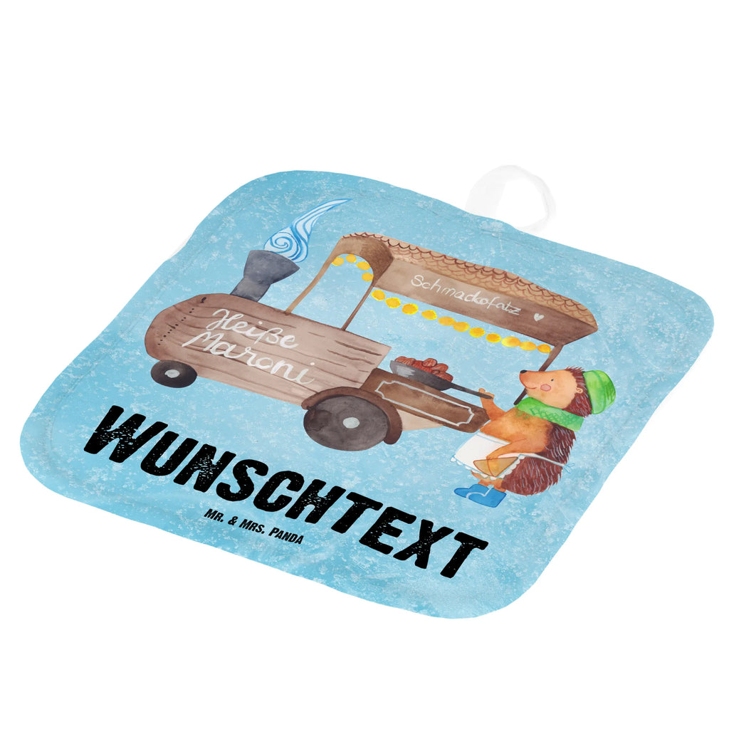 Personalisierte Topflappen Igel Maronen Topflappen personalisiert, Personalisierte Topfuntersetzer, Personalisierter Ofenhandschuh, Topflappen Set personalisiert, Topflappen mit Namen, Namensaufdruck, Winter, Weihnachten, Weihnachtsdeko, Nikolaus, Advent, Heiligabend, Wintermotiv, Maronen, Weihnachtsmarkt, Kastanien, Duft