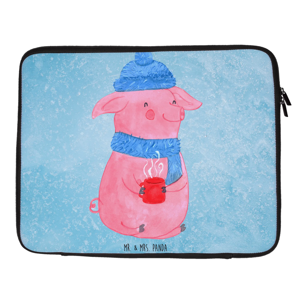 Notebook Tasche Schwein Glühwein Notebook Tasche, Laptop, Computertasche, Tasche, Notebook-Tasche, Notebook-Reisehülle, Notebook Schutz, Winter, Weihnachten, Weihnachtsdeko, Nikolaus, Advent, Heiligabend, Wintermotiv, Glühschwein, Glühwein, Weihnachtsmarkt, Punsch