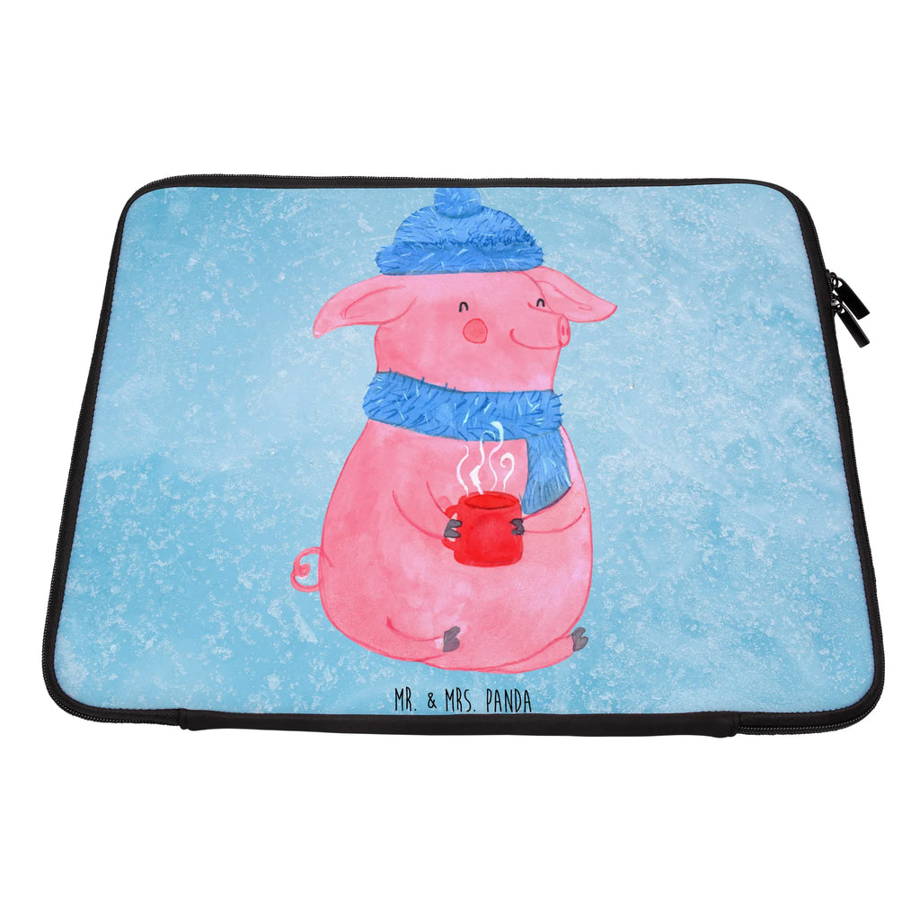 Notebook Tasche Schwein Glühwein Notebook Tasche, Laptop, Computertasche, Tasche, Notebook-Tasche, Notebook-Reisehülle, Notebook Schutz, Winter, Weihnachten, Weihnachtsdeko, Nikolaus, Advent, Heiligabend, Wintermotiv, Glühschwein, Glühwein, Weihnachtsmarkt, Punsch