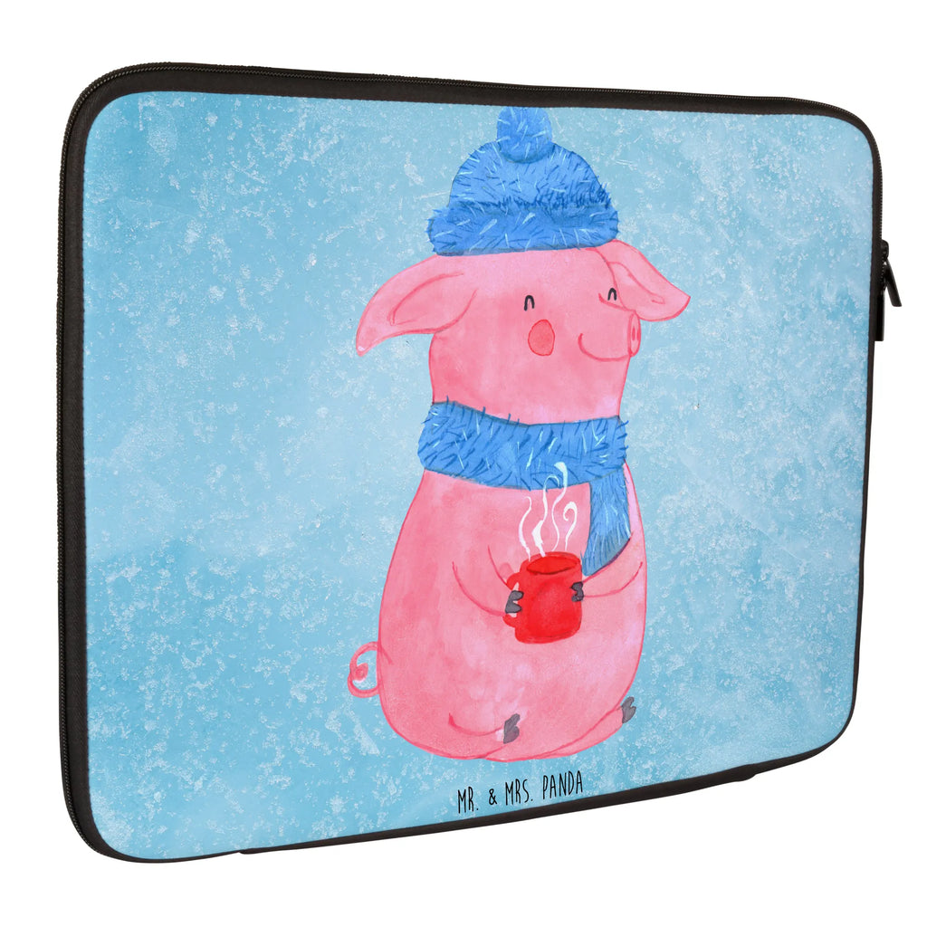 Notebook Tasche Schwein Glühwein Notebook Tasche, Laptop, Computertasche, Tasche, Notebook-Tasche, Notebook-Reisehülle, Notebook Schutz, Winter, Weihnachten, Weihnachtsdeko, Nikolaus, Advent, Heiligabend, Wintermotiv, Glühschwein, Glühwein, Weihnachtsmarkt, Punsch