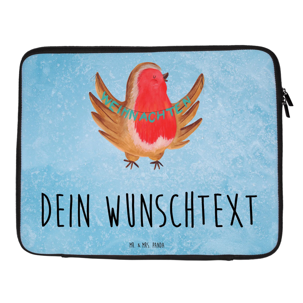 Personalisierte Notebook Tasche Rotkehlchen Weihnachten Personalisierte Notebook Tasche, Personalisierte Notebooktasche, Personalisierte Computertasche, Personalisierte Notebook-Reisehülle, Personalisierte Laptop Hülle, Personalisierte Laptop Tasche, Notebook Tasche personalisiert, Notebook Tasche mit Namen, Notebook Tasche bedrucken, Winter, Weihnachten, Weihnachtsdeko, Nikolaus, Advent, Heiligabend, Wintermotiv, Frohe Weihnachten, Weihnachtsmotiv, Weihnachtsgruß, Vogel, xmas