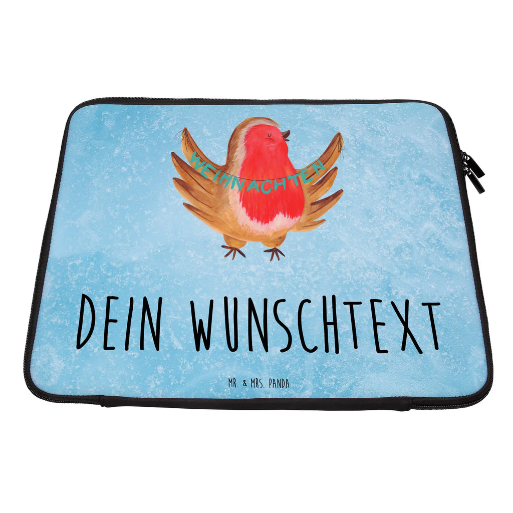 Personalisierte Notebook Tasche Rotkehlchen Weihnachten Personalisierte Notebook Tasche, Personalisierte Notebooktasche, Personalisierte Computertasche, Personalisierte Notebook-Reisehülle, Personalisierte Laptop Hülle, Personalisierte Laptop Tasche, Notebook Tasche personalisiert, Notebook Tasche mit Namen, Notebook Tasche bedrucken, Winter, Weihnachten, Weihnachtsdeko, Nikolaus, Advent, Heiligabend, Wintermotiv, Frohe Weihnachten, Weihnachtsmotiv, Weihnachtsgruß, Vogel, xmas