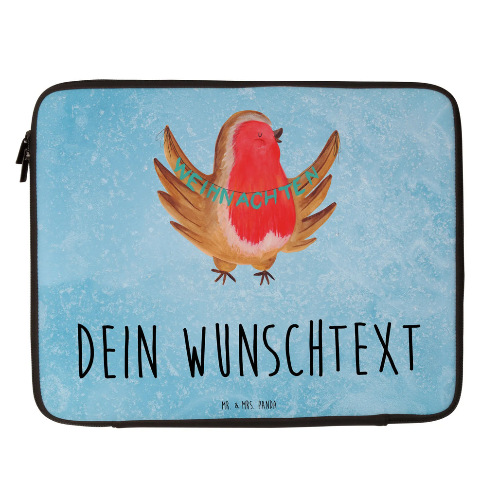 Personalisierte Notebook Tasche Rotkehlchen Weihnachten Personalisierte Notebook Tasche, Personalisierte Notebooktasche, Personalisierte Computertasche, Personalisierte Notebook-Reisehülle, Personalisierte Laptop Hülle, Personalisierte Laptop Tasche, Notebook Tasche personalisiert, Notebook Tasche mit Namen, Notebook Tasche bedrucken, Winter, Weihnachten, Weihnachtsdeko, Nikolaus, Advent, Heiligabend, Wintermotiv, Frohe Weihnachten, Weihnachtsmotiv, Weihnachtsgruß, Vogel, xmas