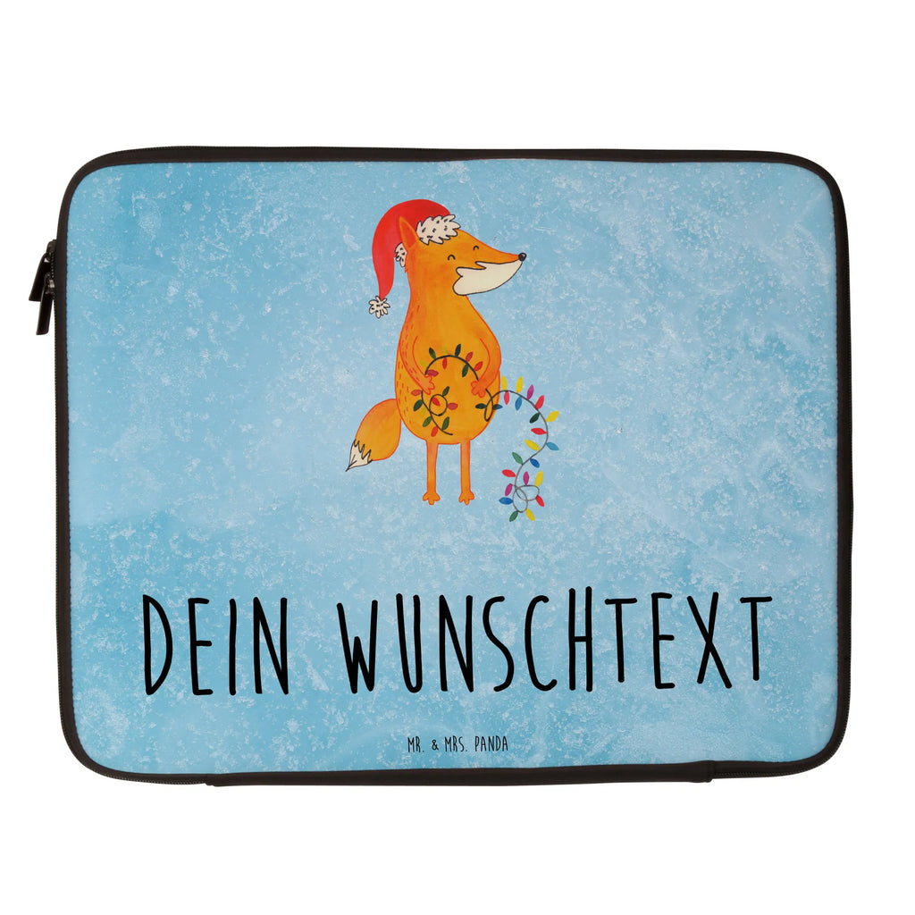 Personalisierte Notebook Tasche Fuchs Weihnachten Personalisierte Notebook Tasche, Personalisierte Notebooktasche, Personalisierte Computertasche, Personalisierte Notebook-Reisehülle, Personalisierte Laptop Hülle, Personalisierte Laptop Tasche, Notebook Tasche personalisiert, Notebook Tasche mit Namen, Notebook Tasche bedrucken, Winter, Weihnachten, Weihnachtsdeko, Nikolaus, Advent, Heiligabend, Wintermotiv, Fuchs, Füchse, Spruch schön, Geschenk Weihnachten, Weihnachtsmann, Weihnachtszeit