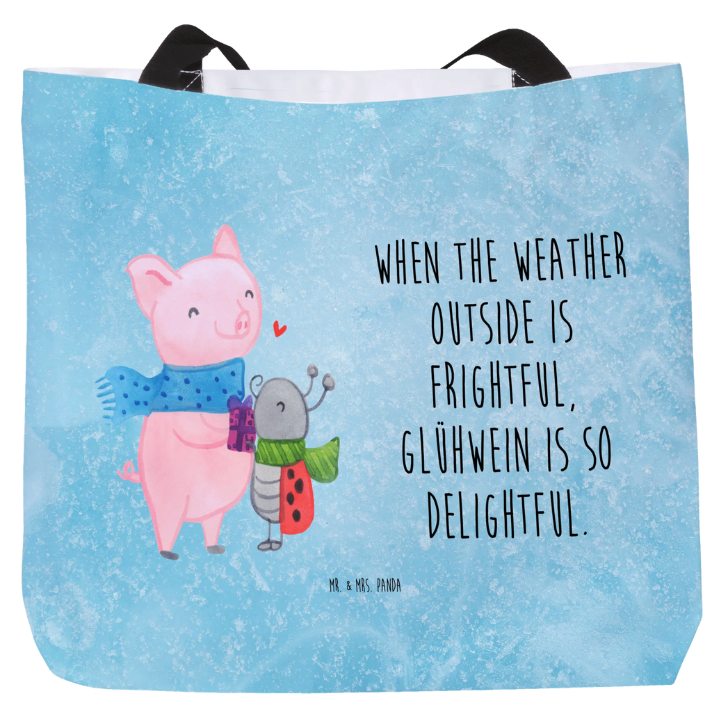 Shopper Glühschwein Smörle Beutel, Einkaufstasche, Tasche, Strandtasche, Einkaufsbeutel, Shopper, Schultasche, Freizeittasche, Tragebeutel, Schulbeutel, Alltagstasche, Winter, Weihnachten, Weihnachtsdeko, Nikolaus, Advent, Heiligabend, Wintermotiv, Handgezeichnetes Glühschwein, Kreatives Glühschwein Design, Winterlicher Glühwein Spruch, Glühwein Liebhaber Geschenk, Herzliches Marienkäfer Motiv, Marienkäfer in Winterkleidung, Glühwein ist köstlich Spruch, Smörle der stolze Marienkäfer, Süßer Marienkäfer gibt Geschenk, Romantische Geschenkidee Glühwein