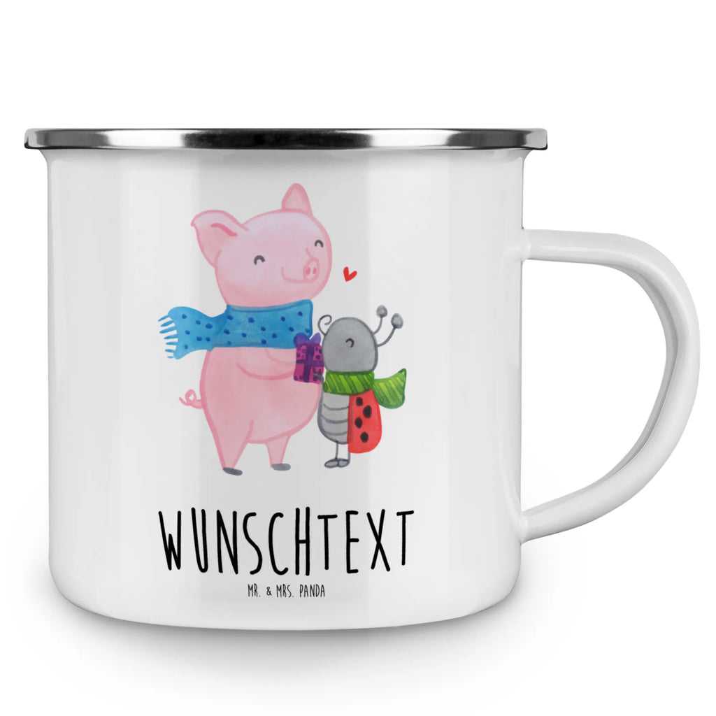 Personalisierte Emaille Tasse Glühschwein Smörle Emaille Tasse personalisiert, Emaille Tasse mit Namen, Campingtasse personalisiert, Namenstasse, Campingtasse bedrucken, Campinggeschirr personalsisert, tasse mit namen, personalisierte tassen, personalisierte tasse, tasse selbst gestalten, tasse bedrucken, tassen bedrucken, Winter, Weihnachten, Weihnachtsdeko, Nikolaus, Advent, Heiligabend, Wintermotiv, Handgezeichnetes Glühschwein, Kreatives Glühschwein Design, Winterlicher Glühwein Spruch, Glühwein Liebhaber Geschenk, Herzliches Marienkäfer Motiv, Marienkäfer in Winterkleidung, Glühwein ist köstlich Spruch, Smörle der stolze Marienkäfer, Süßer Marienkäfer gibt Geschenk, Romantische Geschenkidee Glühwein