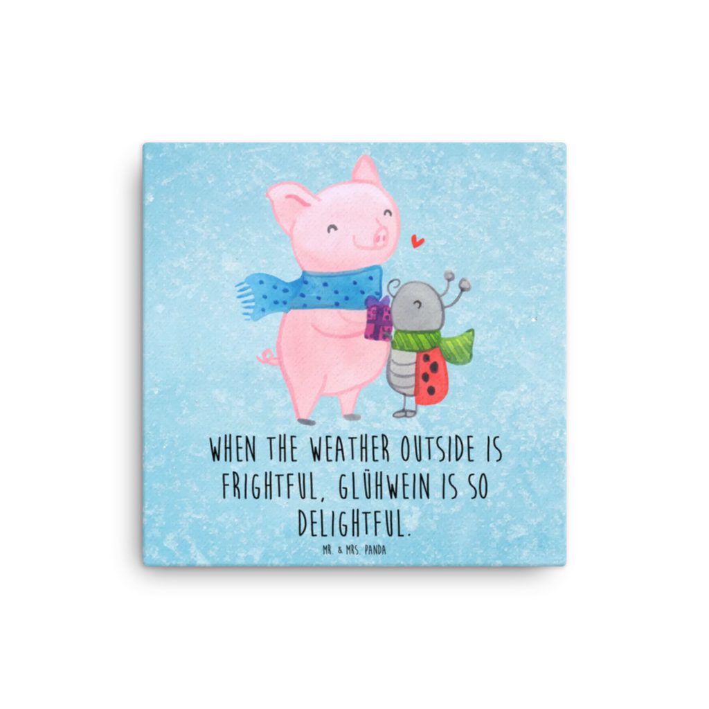 Leinwand Bild Glühschwein Smörle Leinwand, Bild, Kunstdruck, Wanddeko, Dekoration, Winter, Weihnachten, Weihnachtsdeko, Nikolaus, Advent, Heiligabend, Wintermotiv, Handgezeichnetes Glühschwein, Kreatives Glühschwein Design, Winterlicher Glühwein Spruch, Glühwein Liebhaber Geschenk, Herzliches Marienkäfer Motiv, Marienkäfer in Winterkleidung, Glühwein ist köstlich Spruch, Smörle der stolze Marienkäfer, Süßer Marienkäfer gibt Geschenk, Romantische Geschenkidee Glühwein