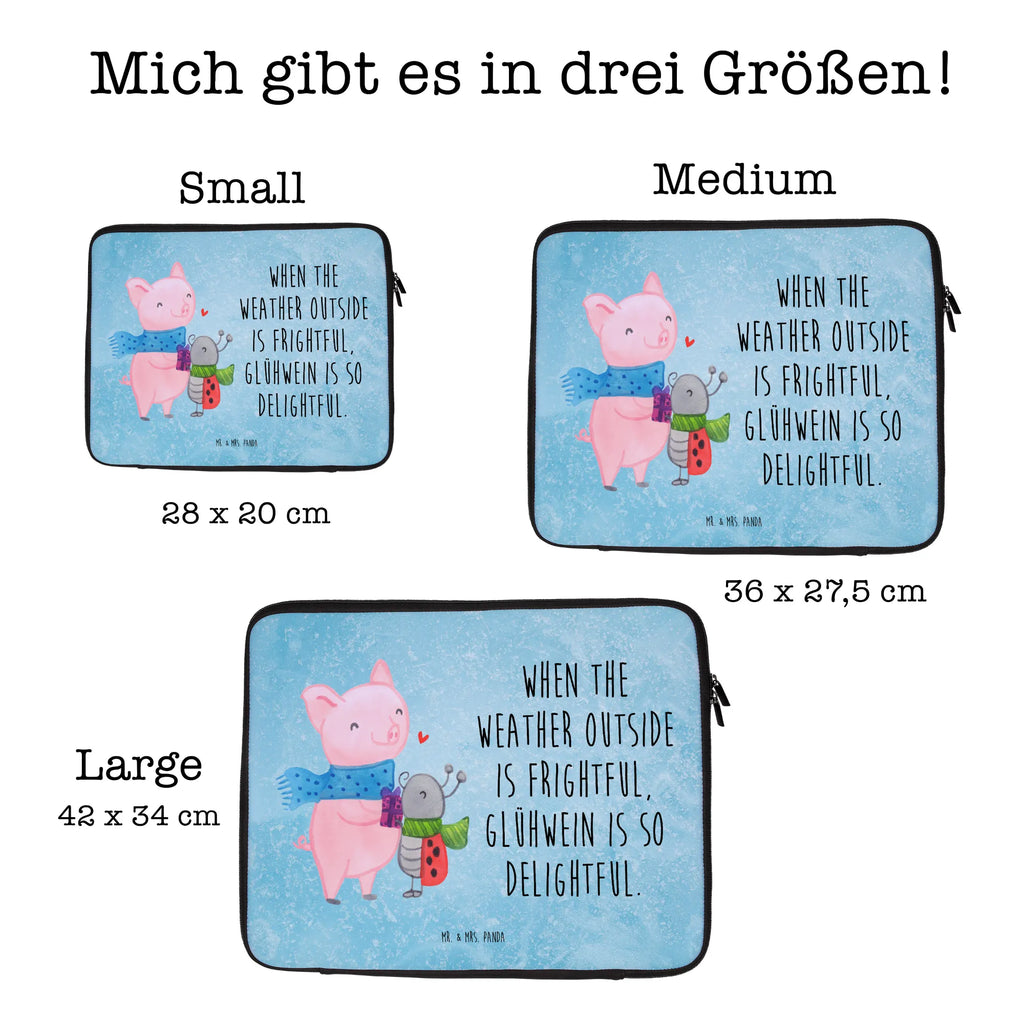 Notebook Tasche Glühschwein Smörle Notebook Tasche, Laptop, Computertasche, Tasche, Notebook-Tasche, Notebook-Reisehülle, Notebook Schutz, Winter, Weihnachten, Weihnachtsdeko, Nikolaus, Advent, Heiligabend, Wintermotiv, Handgezeichnetes Glühschwein, Kreatives Glühschwein Design, Winterlicher Glühwein Spruch, Glühwein Liebhaber Geschenk, Herzliches Marienkäfer Motiv, Marienkäfer in Winterkleidung, Glühwein ist köstlich Spruch, Smörle der stolze Marienkäfer, Süßer Marienkäfer gibt Geschenk, Romantische Geschenkidee Glühwein