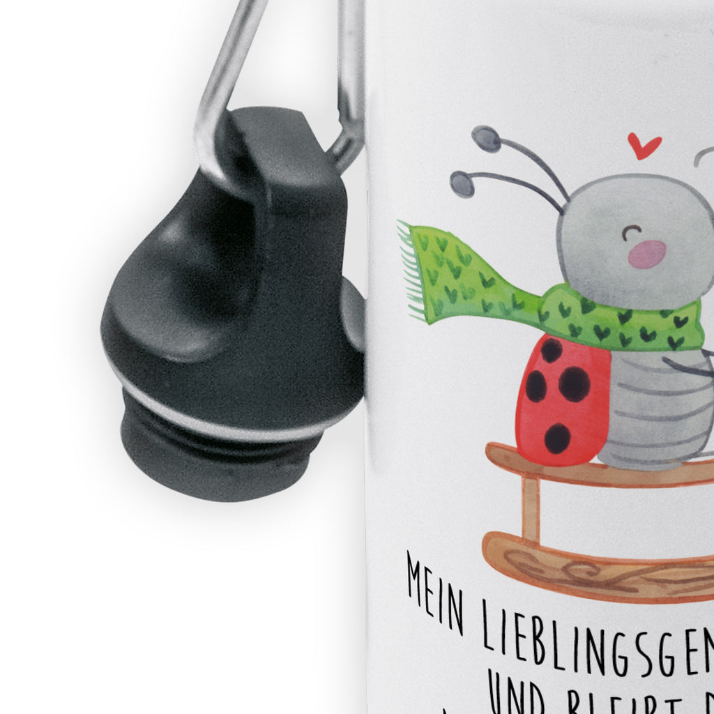 Kindertrinkflasche Smörle Rodeln Kindertrinkflasche, Kinder Trinkflasche, Trinkflasche, Flasche, Kinderflasche, Kinder, Kids, Kindergarten Flasche, Grundschule, Jungs, Mädchen, Winter, Weihnachten, Weihnachtsdeko, Nikolaus, Advent, Heiligabend, Wintermotiv, Schlittenfahren, Smörle, Marzipan