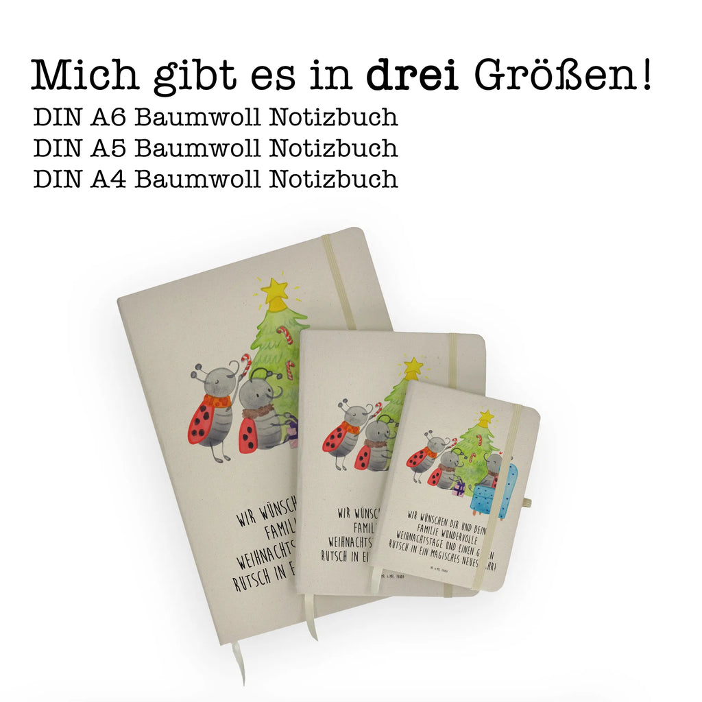 Baumwoll Notizbuch Weihnachten Smörle Notizen, Eintragebuch, Tagebuch, Notizblock, Adressbuch, Journal, Kladde, Skizzenbuch, Notizheft, Schreibbuch, Schreibheft, Winter, Weihnachten, Weihnachtsdeko, Nikolaus, Advent, Heiligabend, Wintermotiv, Weihnachtsbaum, Geschenk, Pfefferminzstange, Tannennadeln